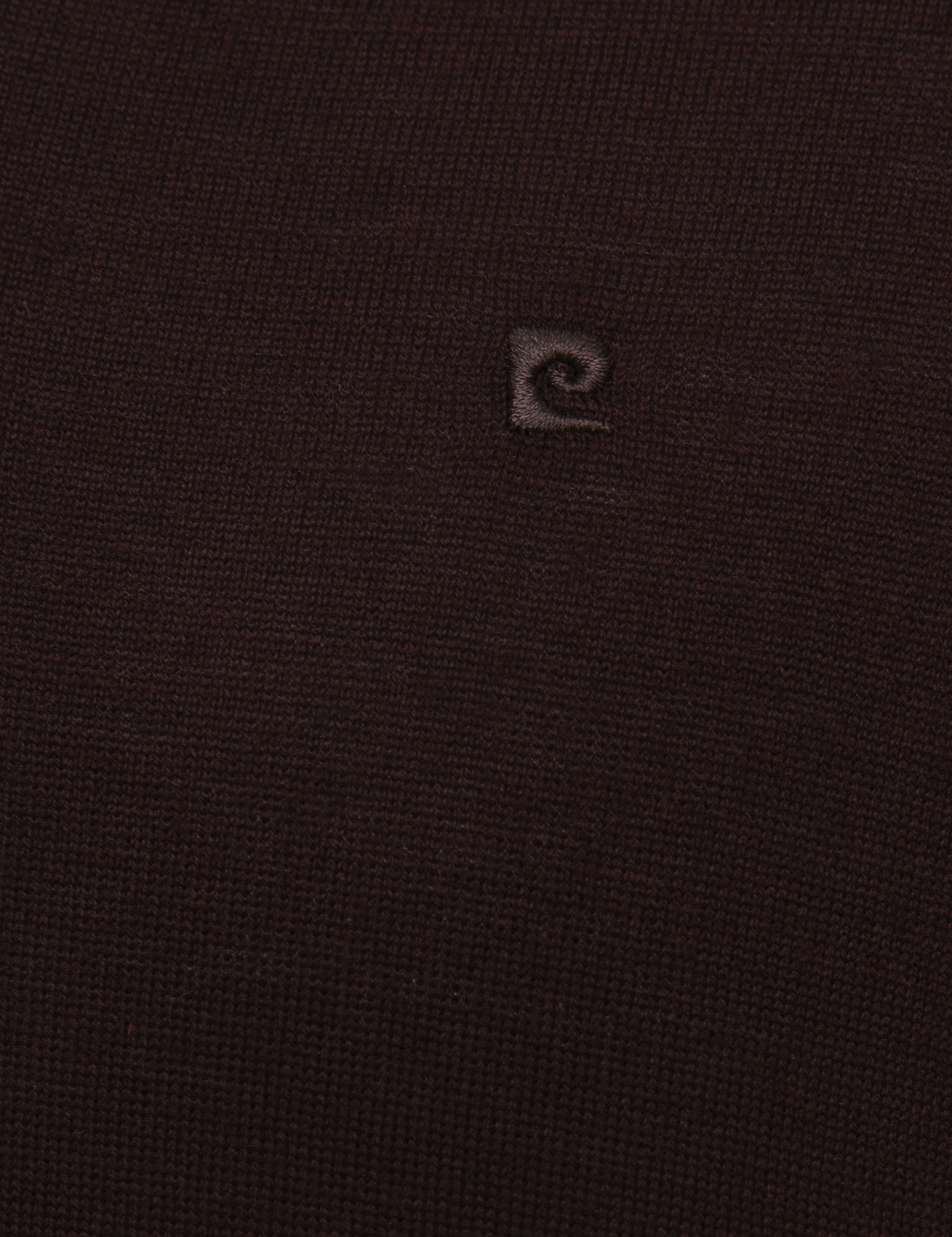 Bordo Slim Fit Basic Triko Kazak - Image 6