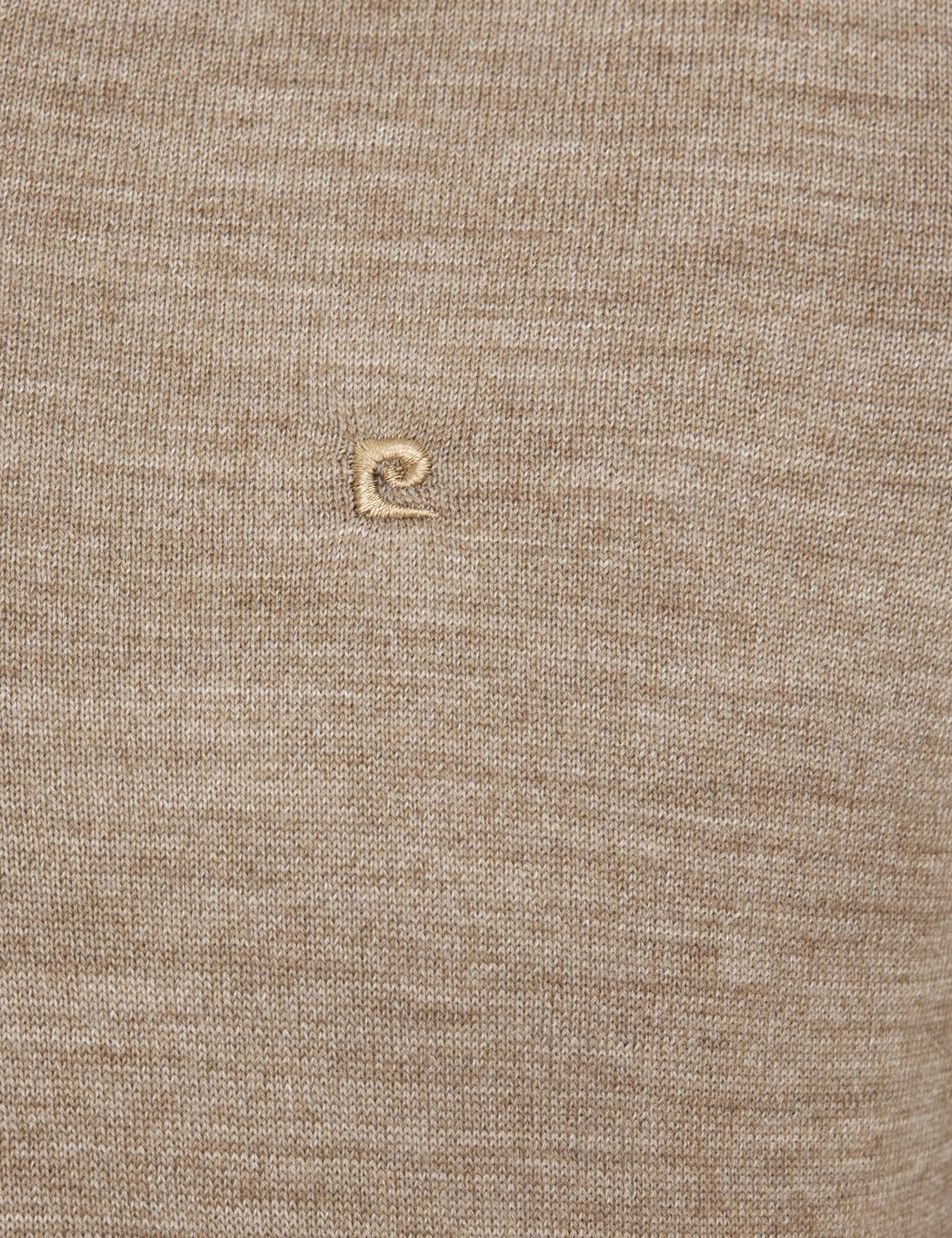 Taş Slim Fit V Yaka Yün Karışımlı Basic Triko Kazak - Image 6
