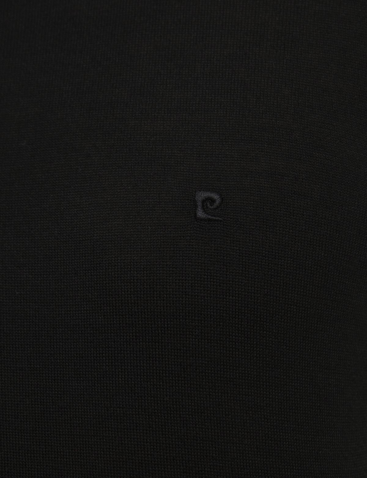 Siyah Slim Fit Tam Balıkçı Yaka Basic Triko Kazak - 50206771006