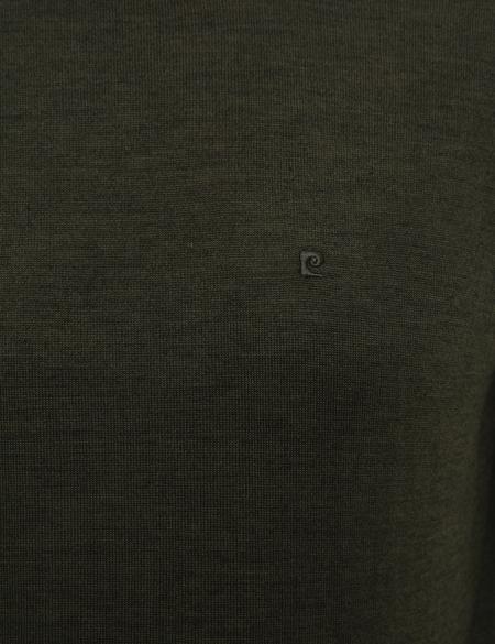 Yeşil Triko Kazak - 50206758036