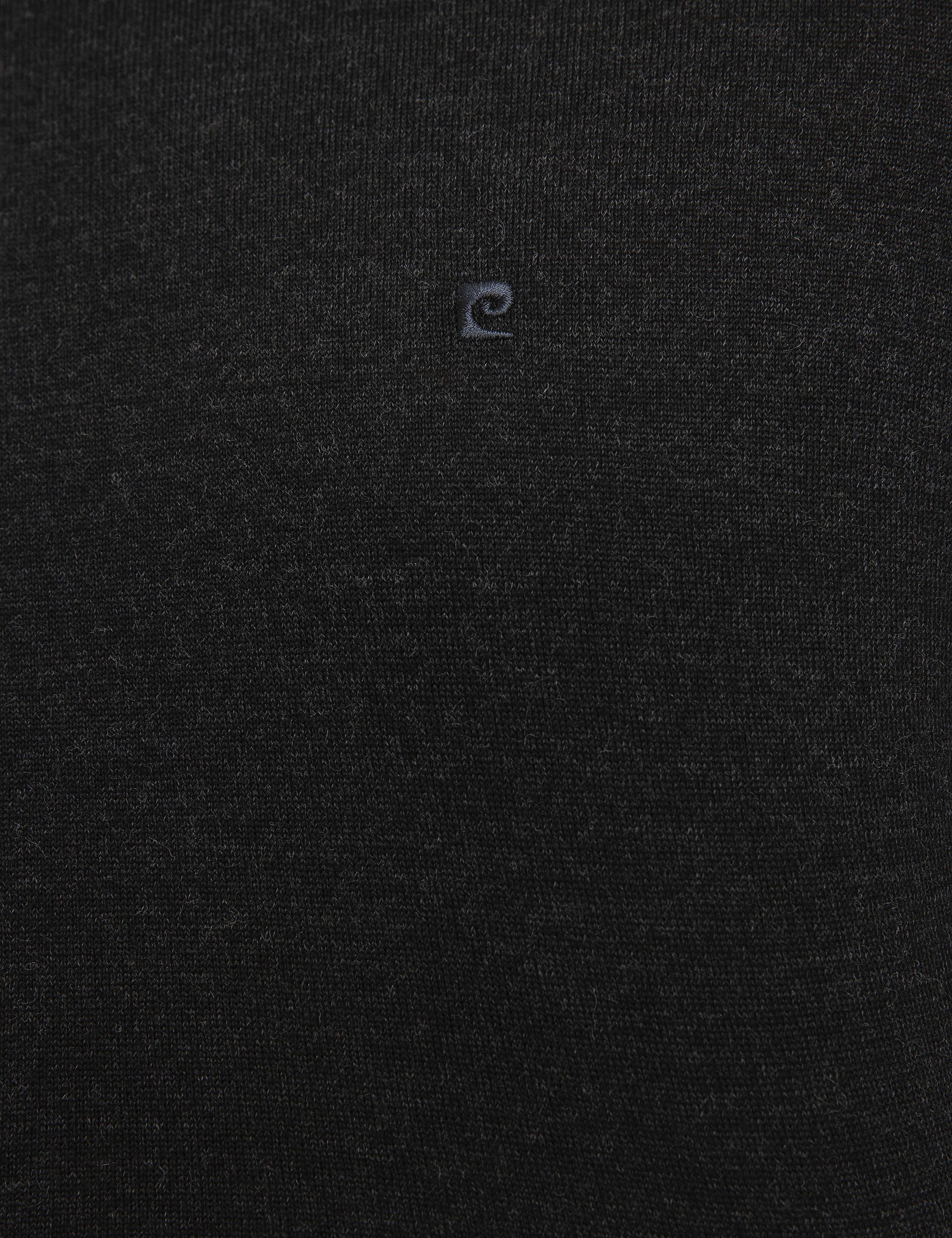 Antrasit Melanj Slim Fit Basic Kazak - Image 6