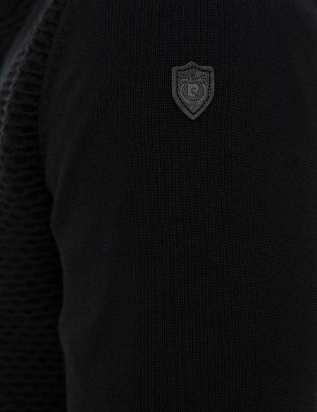 Siyah Triko Hırka - 50175326047