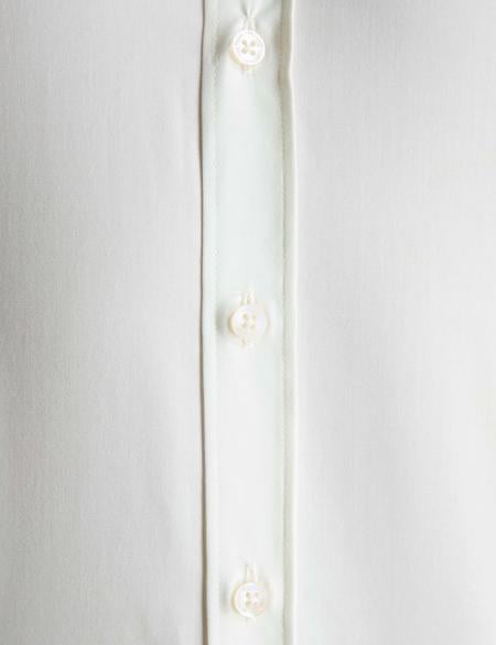 Ekru Slim Fit Basic Gömlek - 50197135053