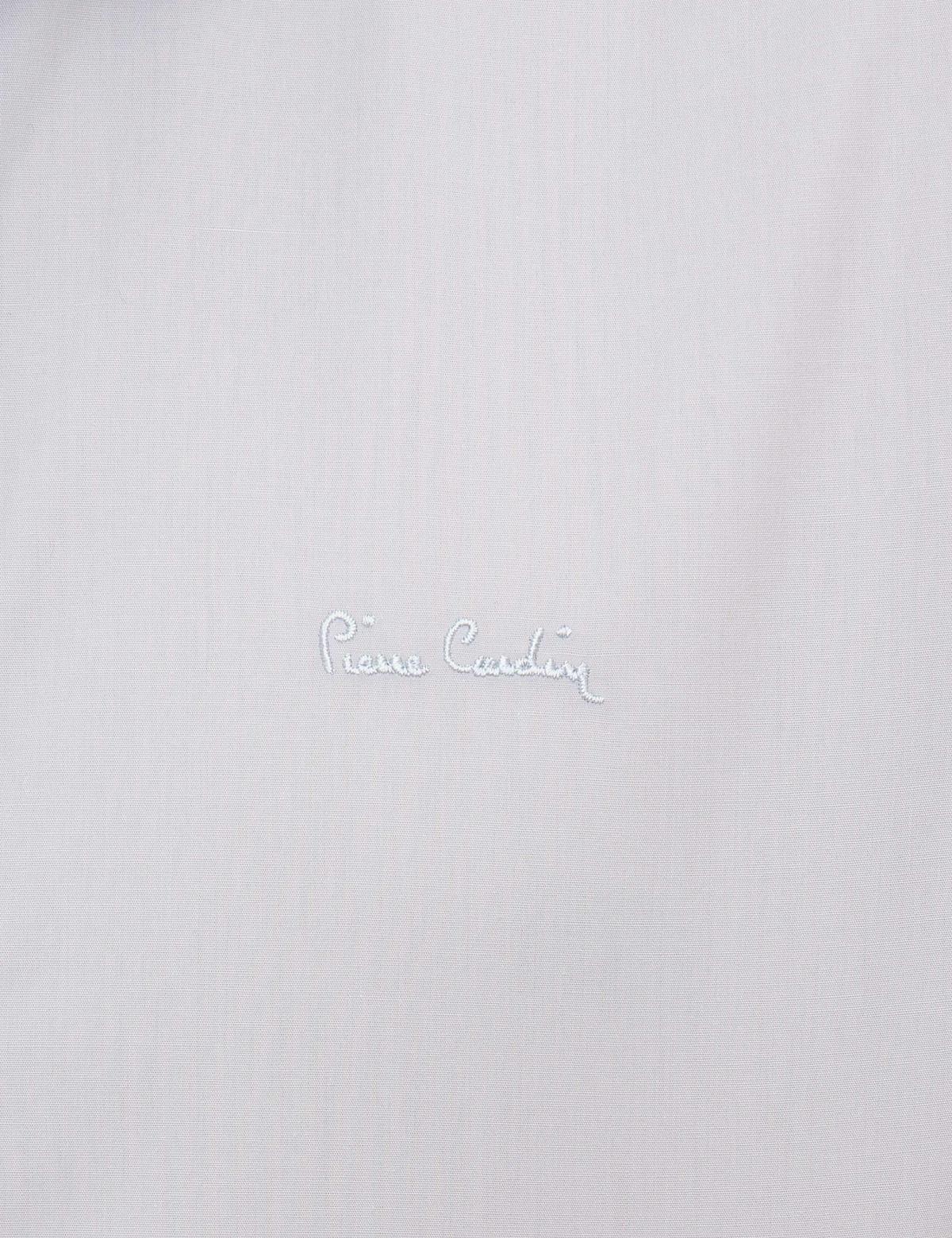 Açık Gri Slim Fit Uzun Kollu Basic Gömlek - 50197135070