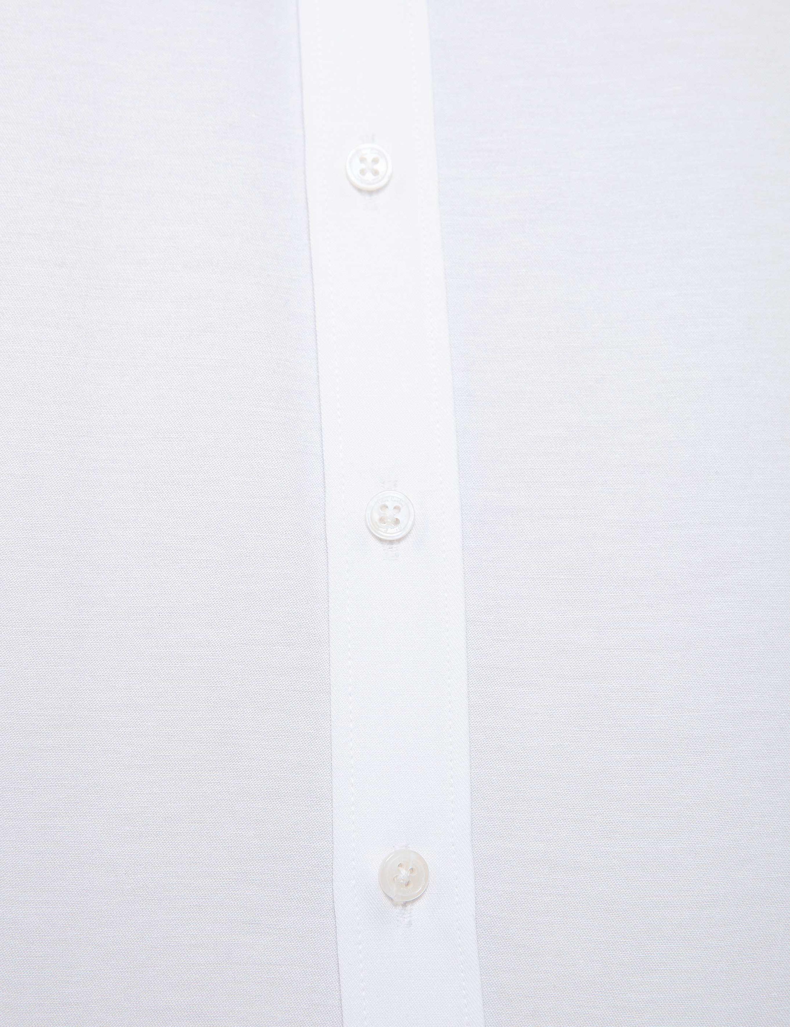 Beyaz Slim Fit Uzun Kollu Klasik Gömlek