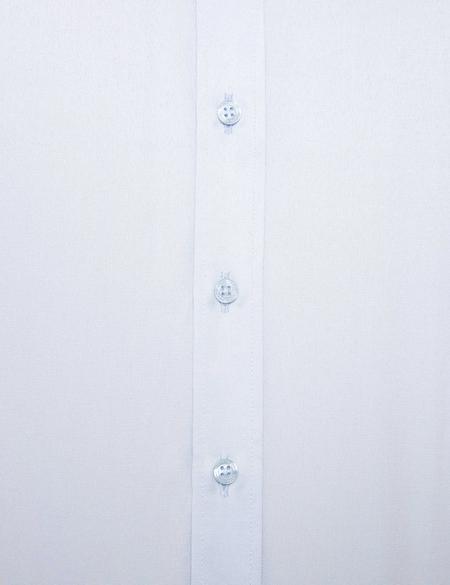 Açık Mavi Slim Fit Uzun Kollu Basic Gömlek - 50155060048