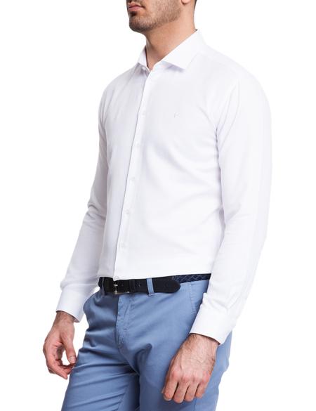 BEYAZ GOMLEK UZUNKOL - 50157368008