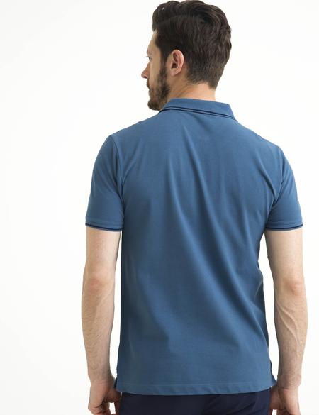 İndigo Slim Fit Basic Tişört - 50197145021