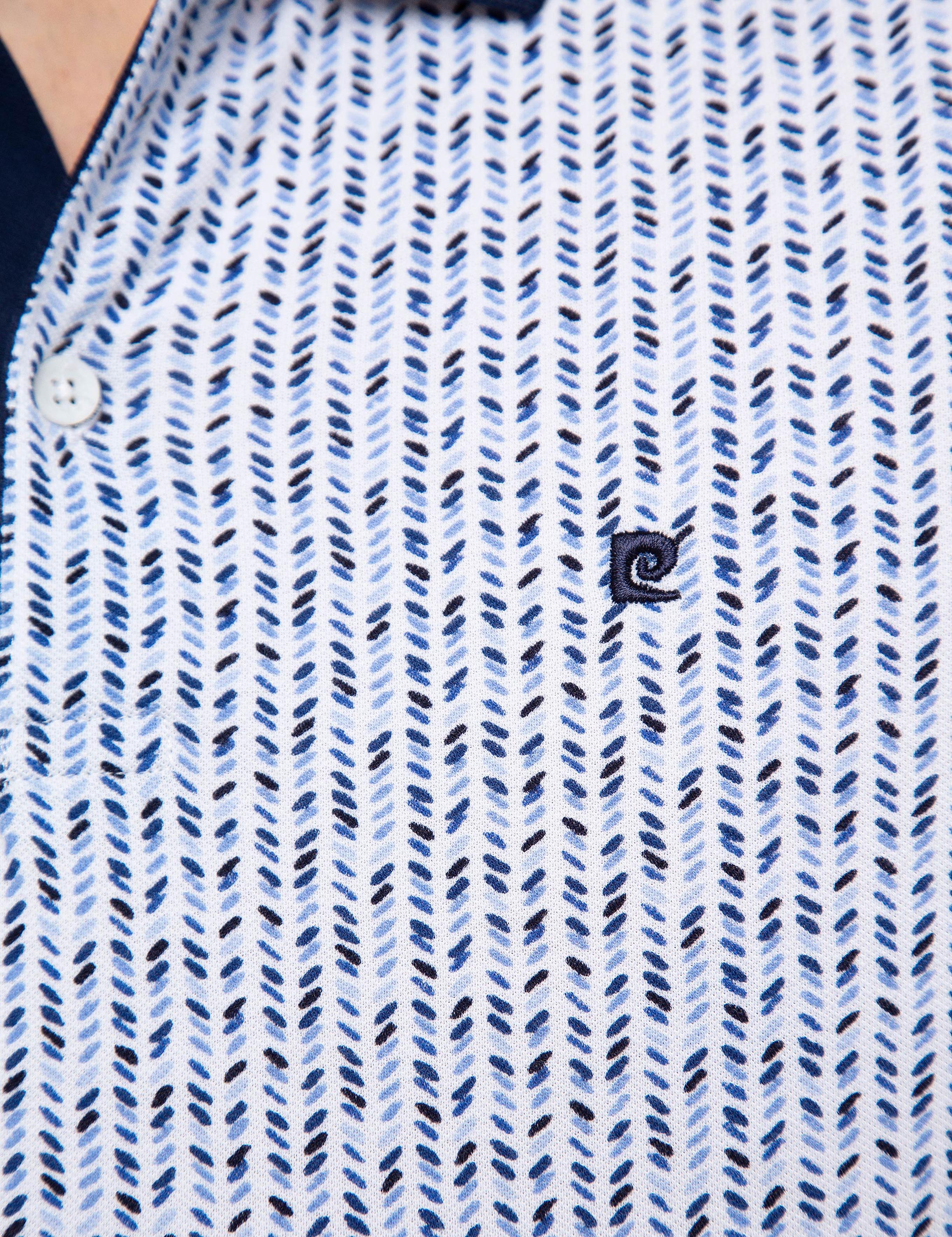 Lacivert Slim Fit Polo Yaka T-Shirt