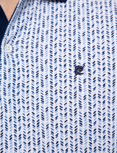 Lacivert Slim Fit Polo Yaka T-Shirt - 50195159038