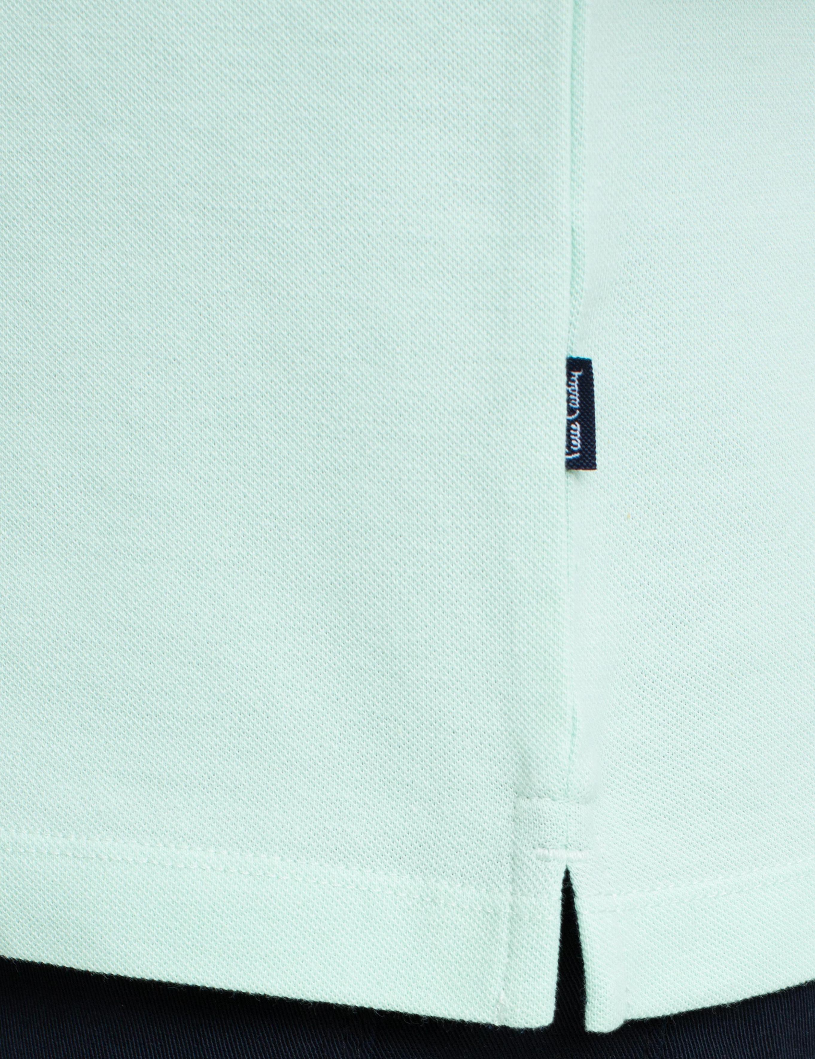 Min Yeşil Slim Fit Polo Yaka Basic T-Shirt