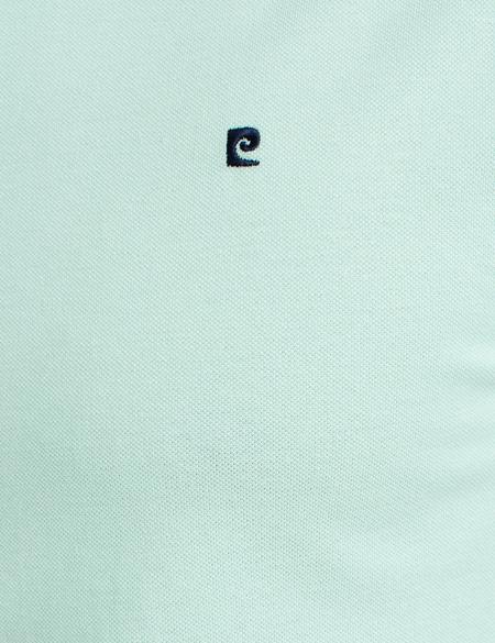 Min Yeşil Slim Fit Polo Yaka Basic T-Shirt - 50197145012