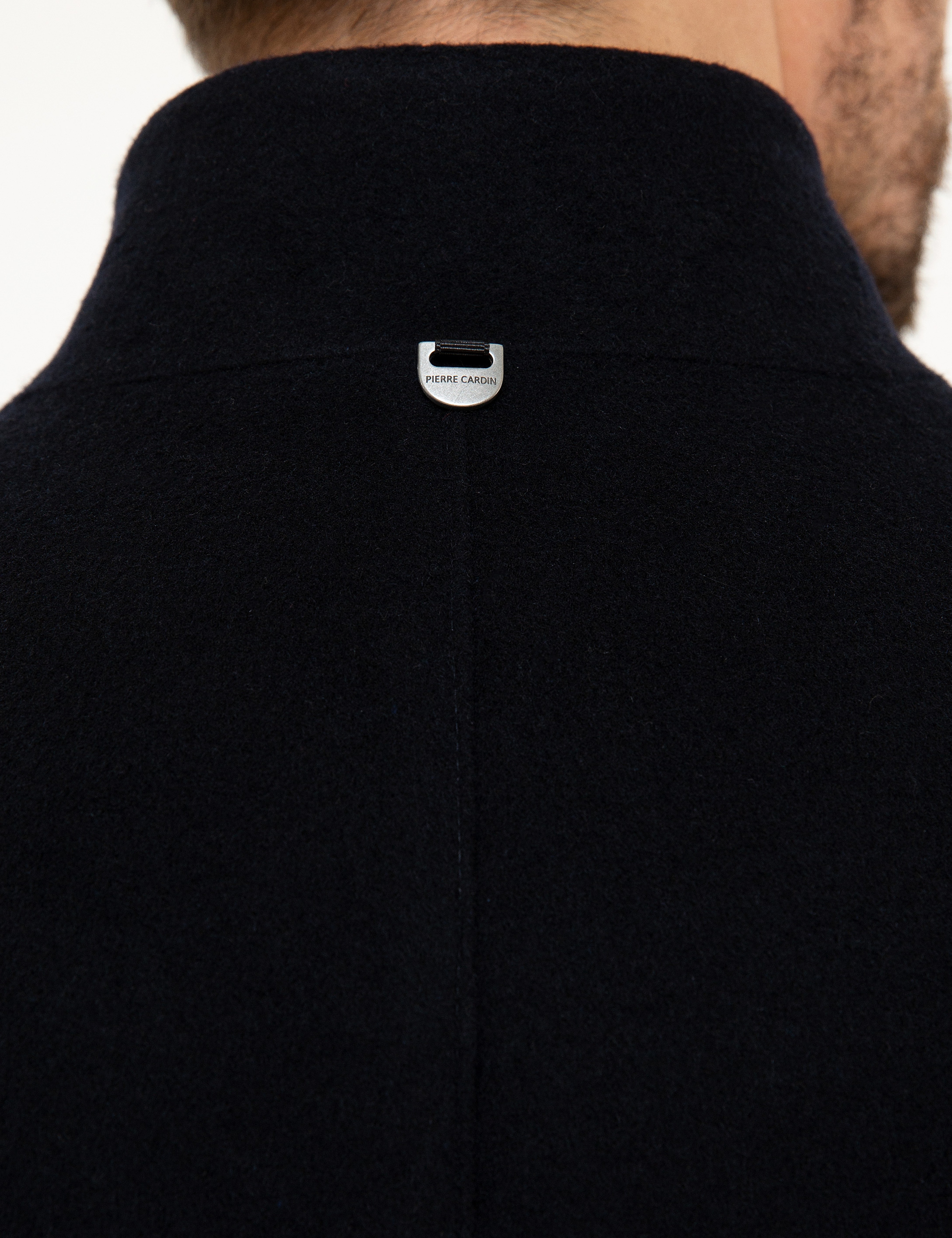 Lacivert Slim Fit Palto