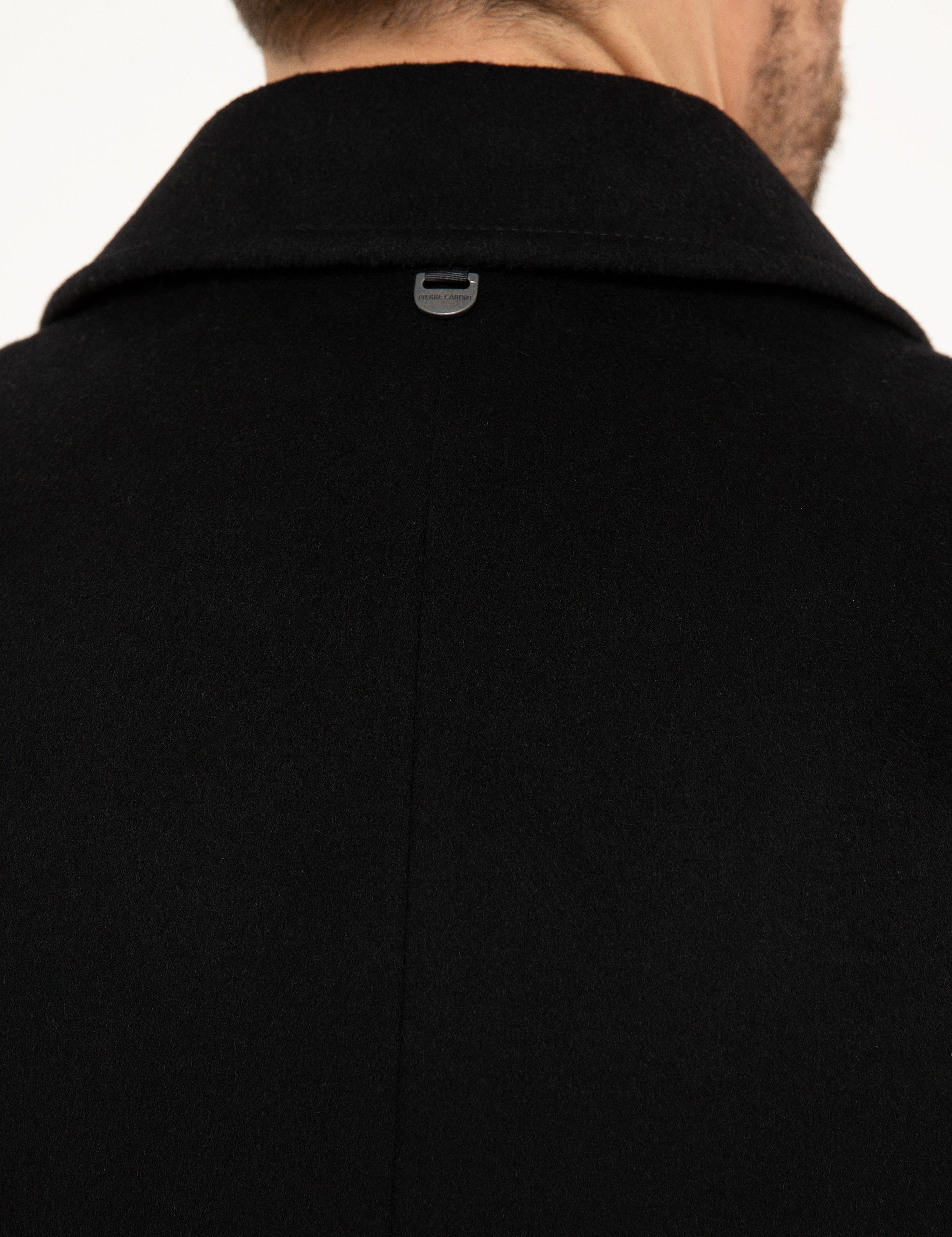 Siyah Slim Fit Kaban