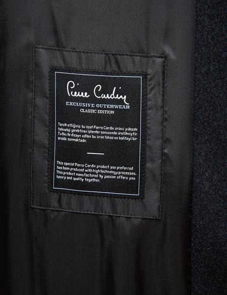 Antrasit Slim Fit Kaban - 50207658023