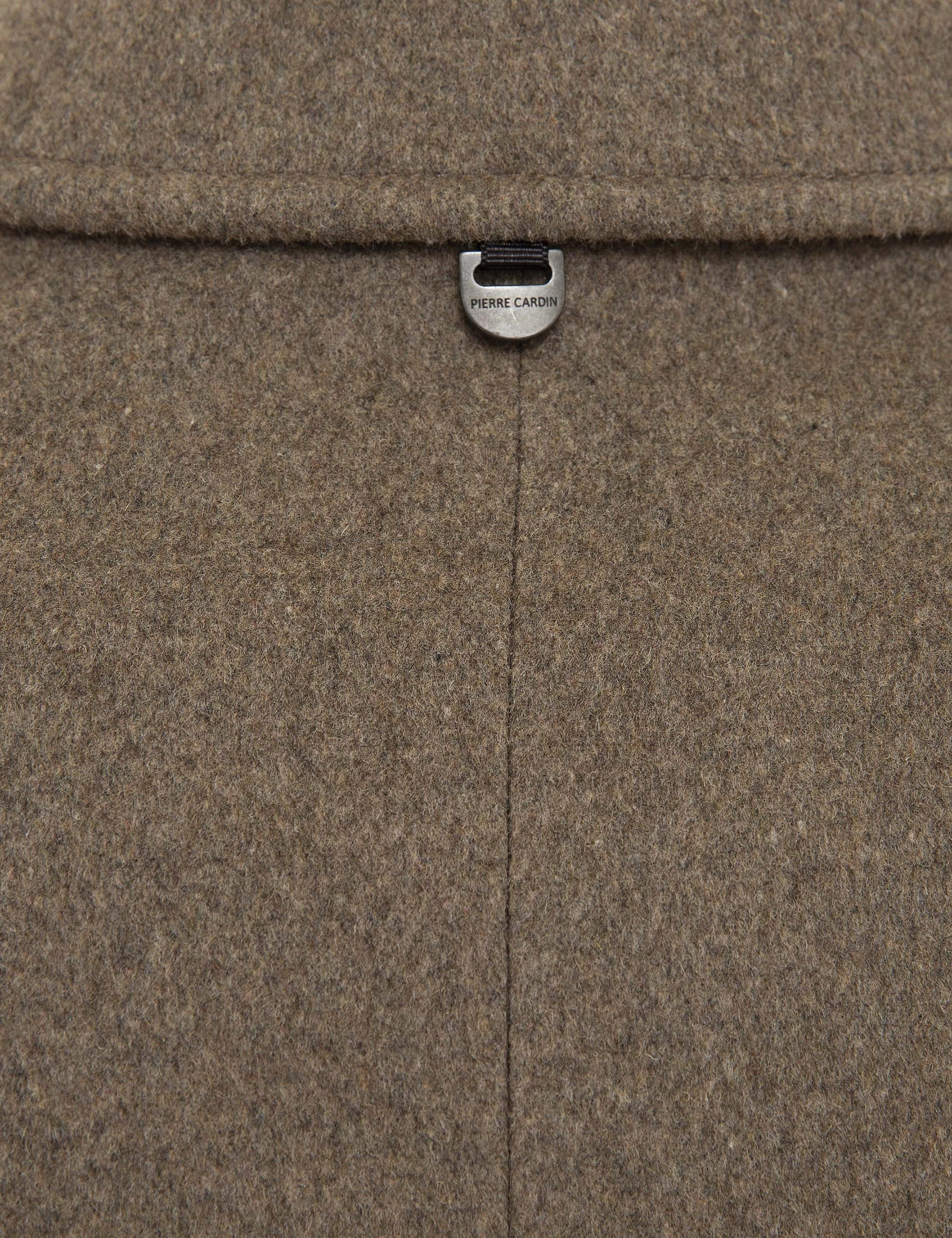 Açık Kahverengi Slim Fit Kaban