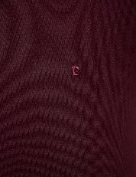 Bordo Slim Fit Basic Kazak - 50207445022