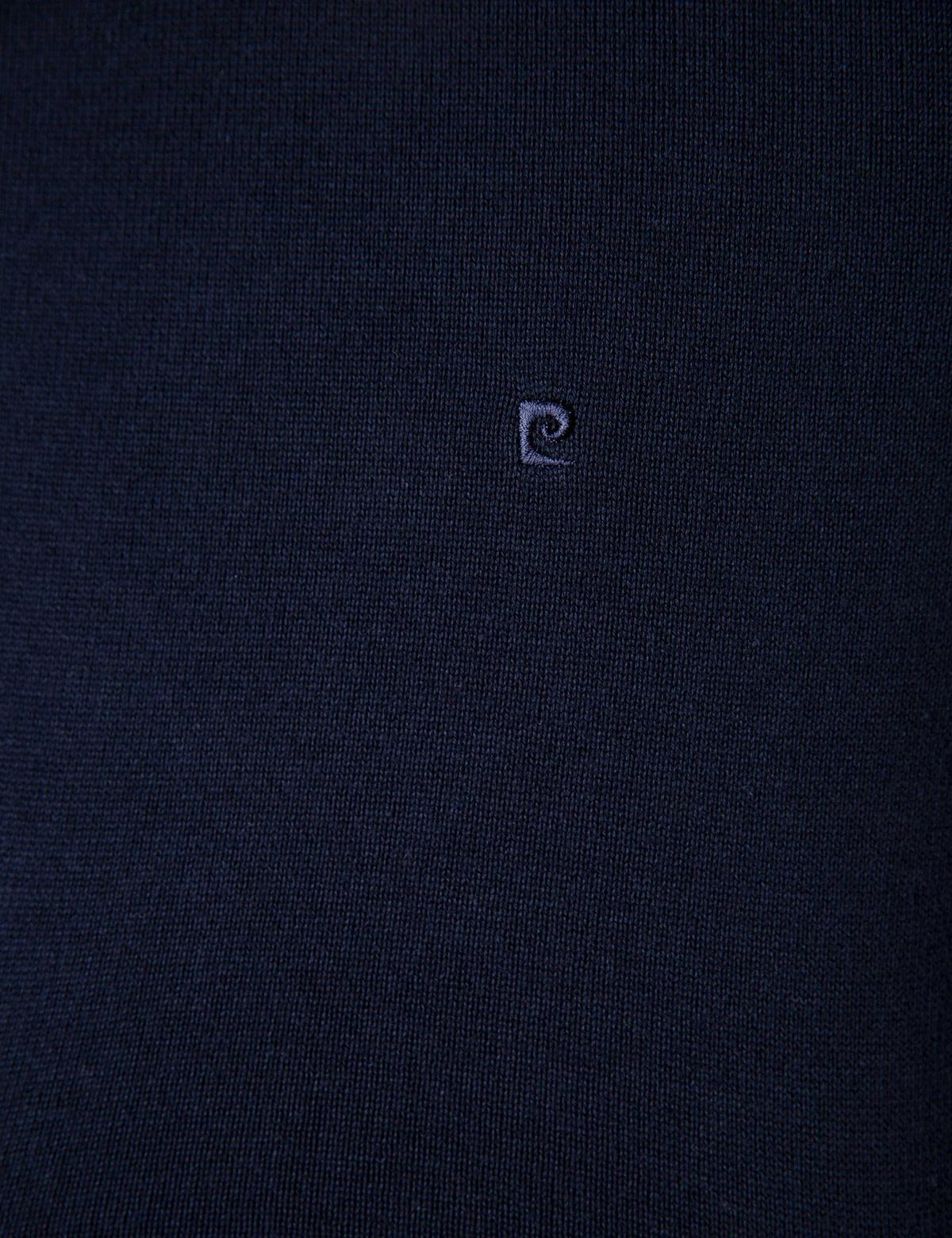 Koyu Lacivert Slim Fit Basic Kazak - 50207445172