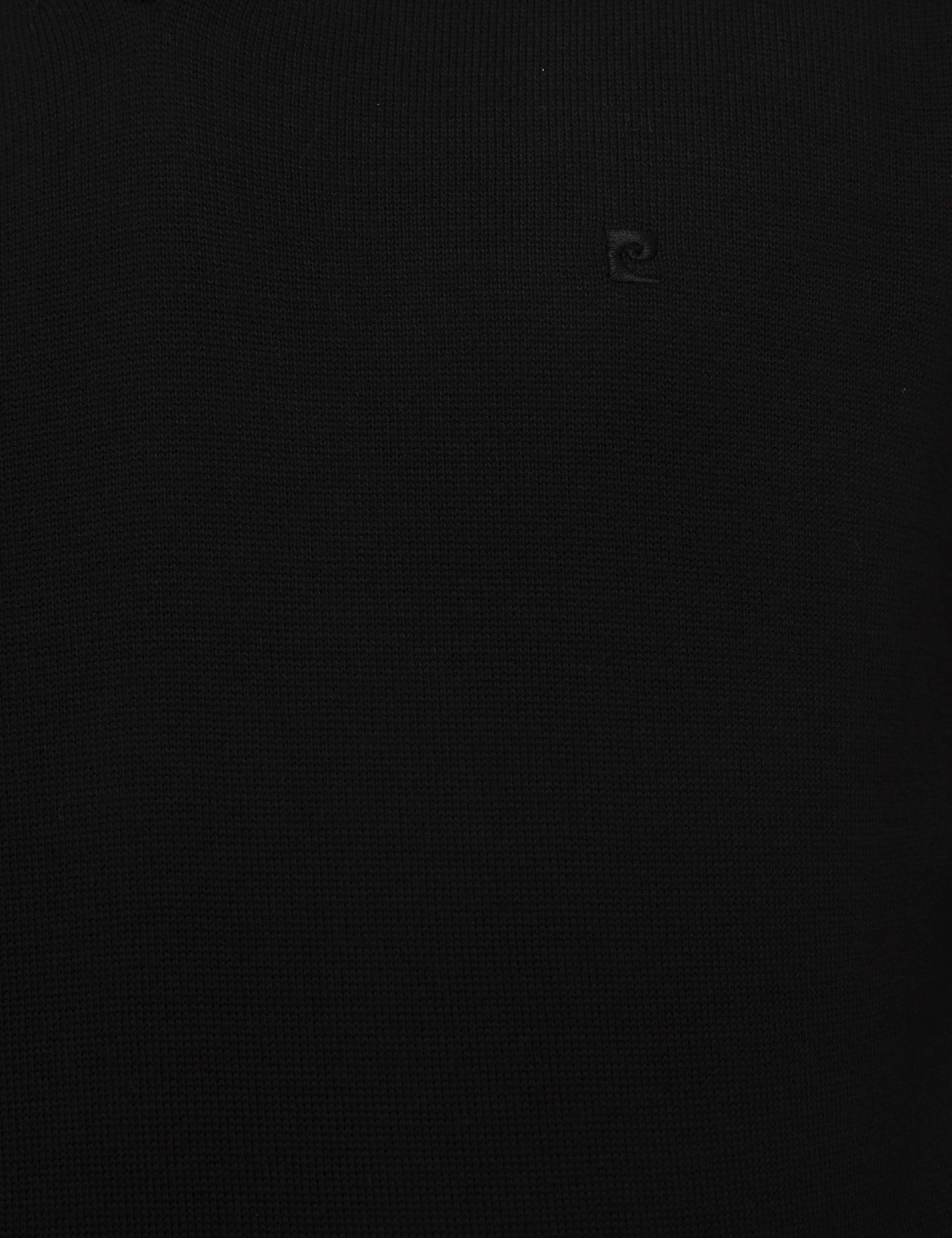 Siyah Slim Fit V Yaka Basic Triko Kazak