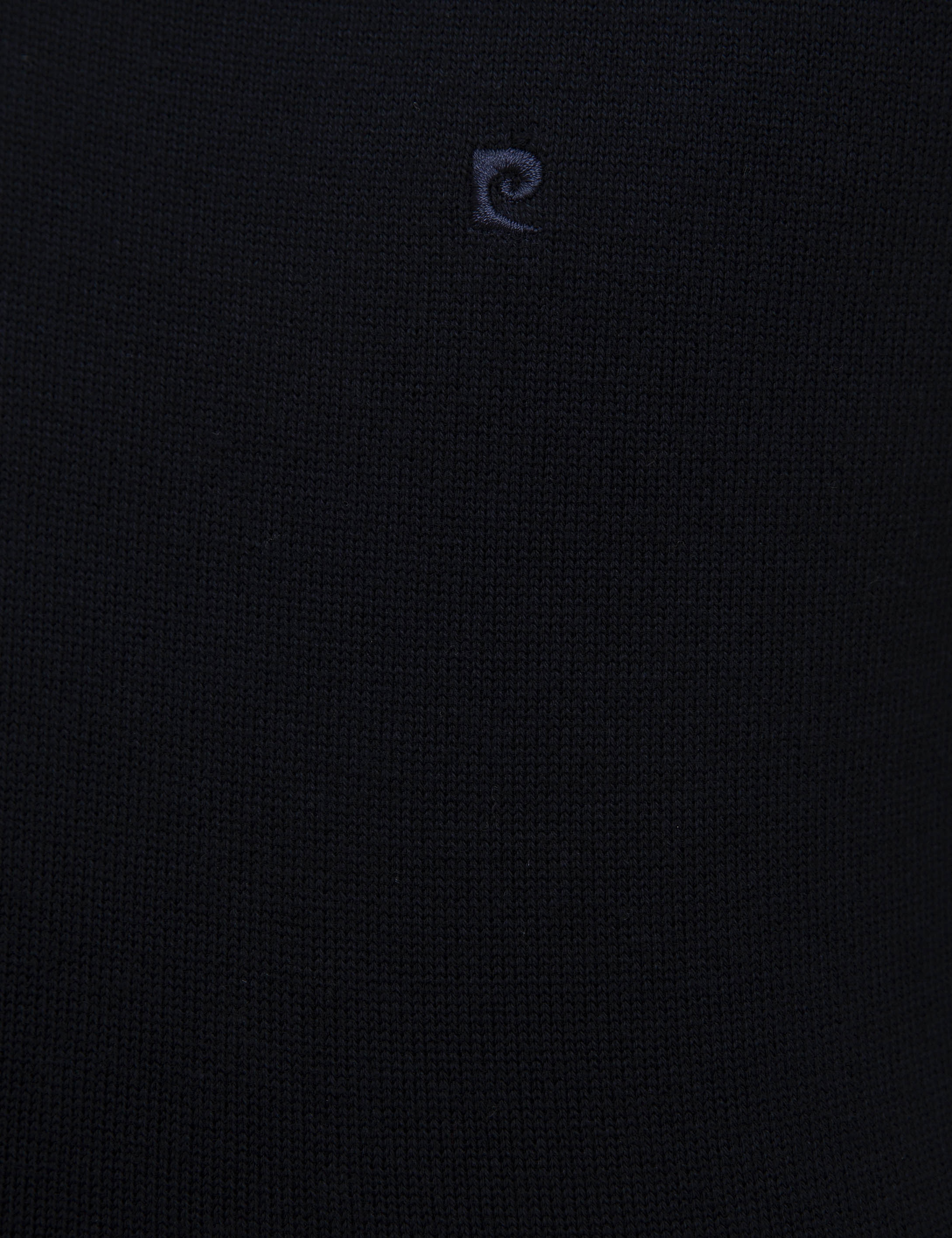 Koyu Lacivert Slim Fit V Yaka Basic Triko Kazak - Image 6