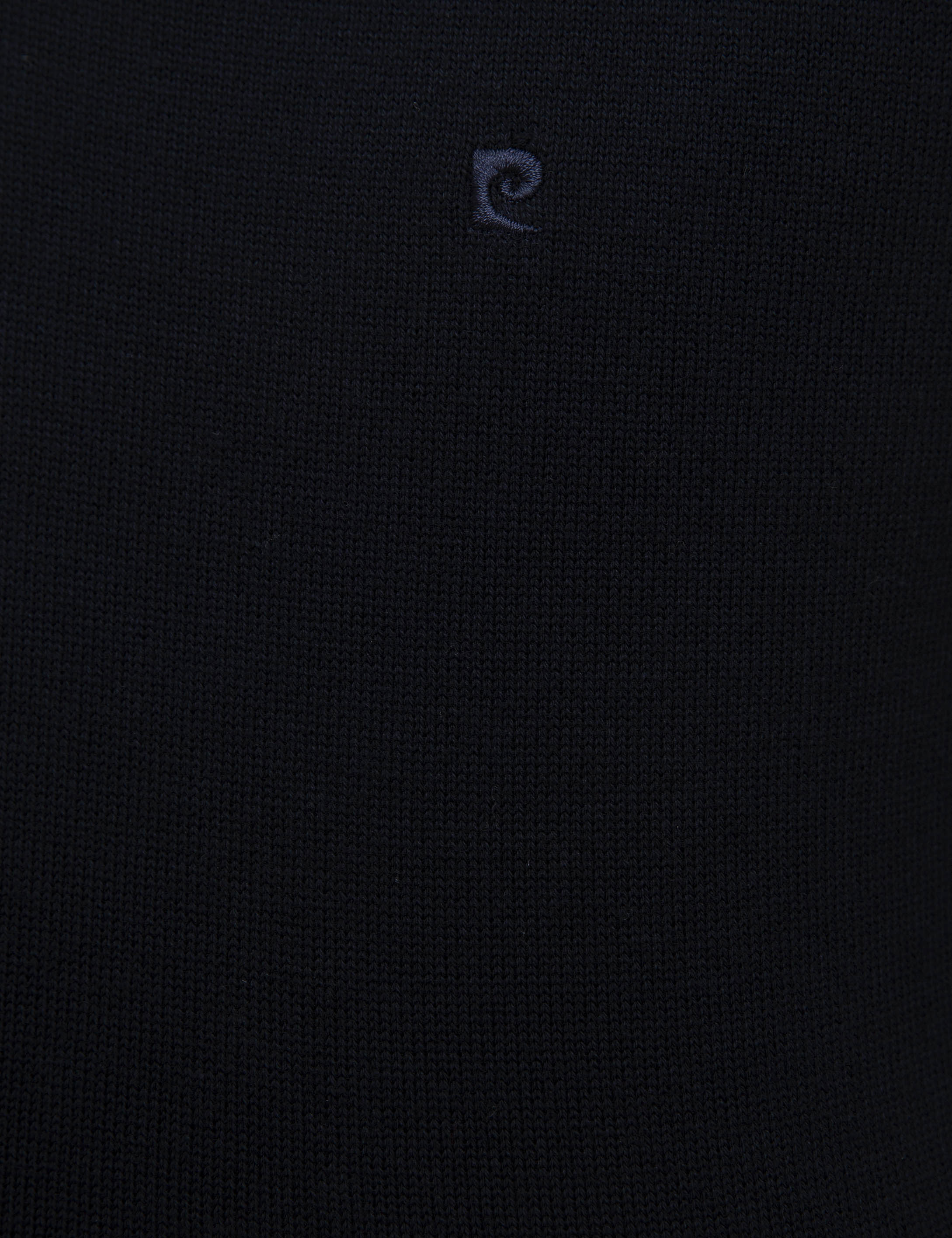 Koyu Lacivert Slim Fit V Yaka Basic Triko Kazak