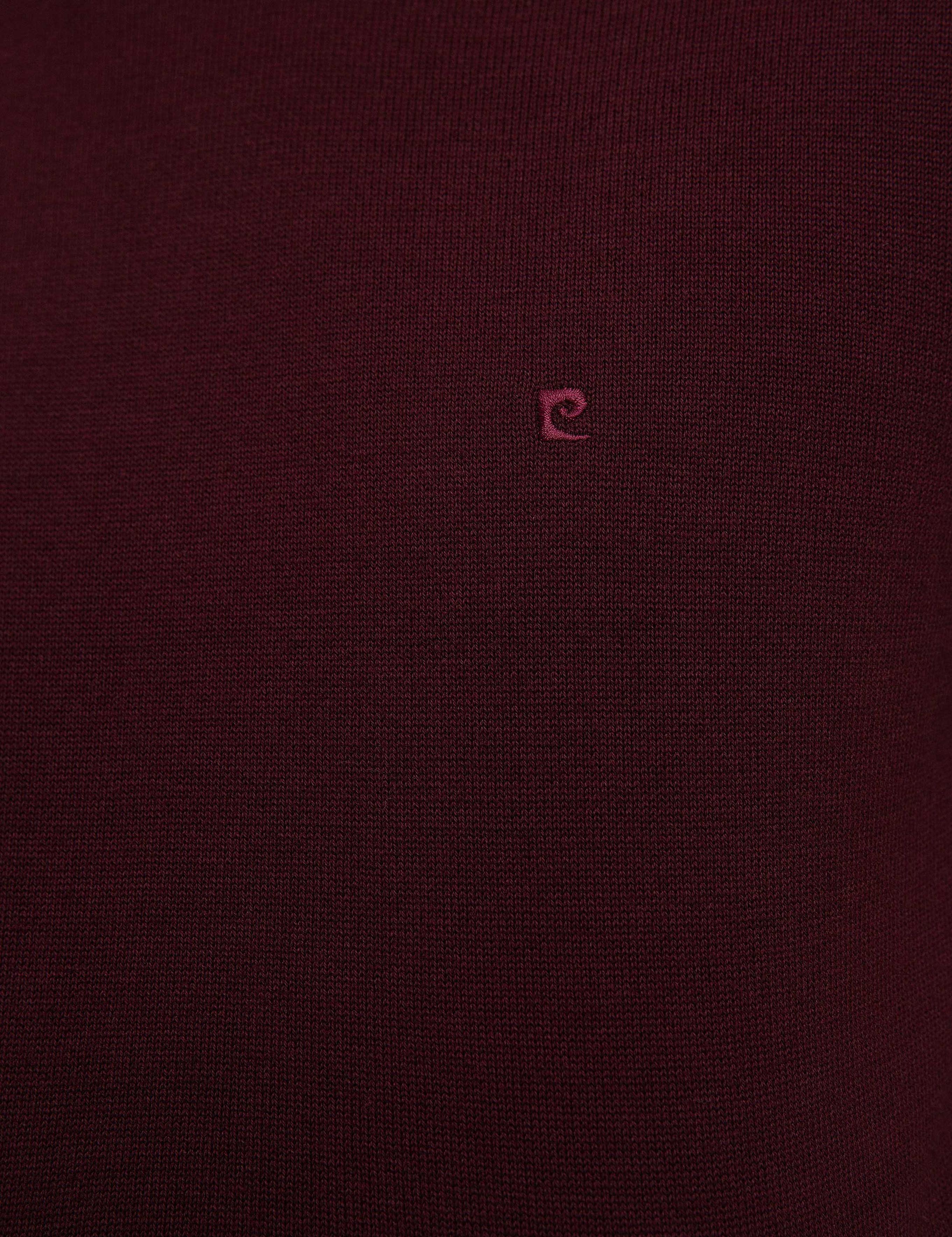 Bordo Slim Fit Basic Kazak