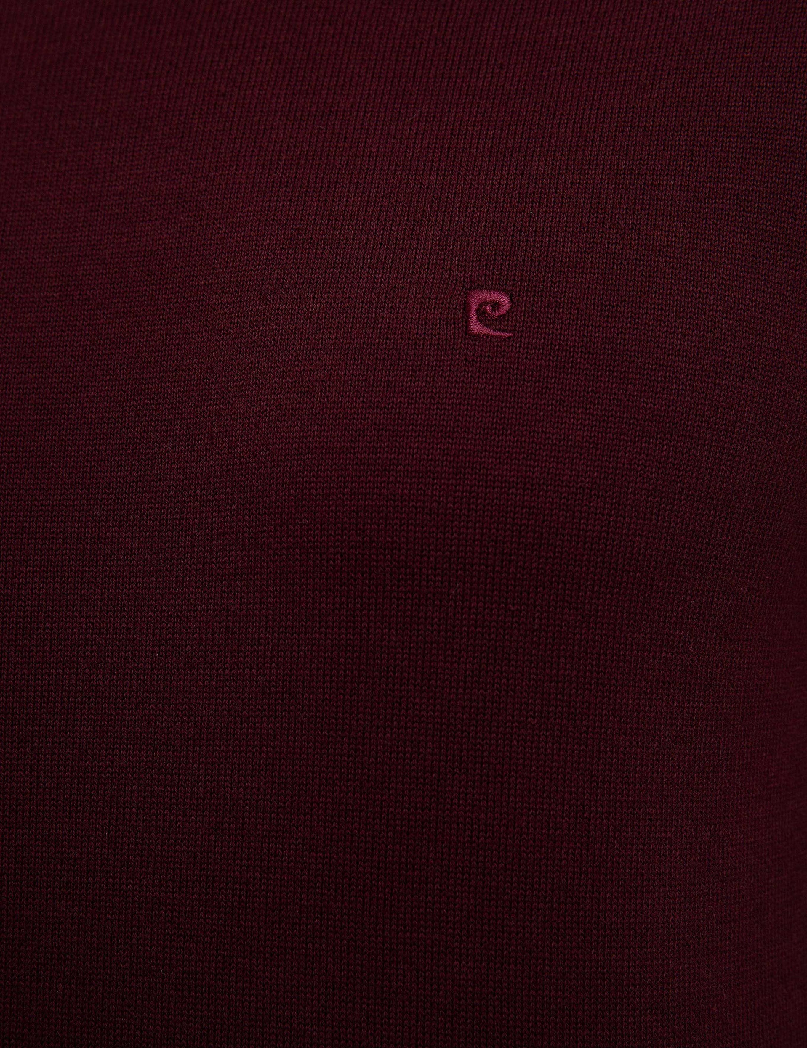 Bordo Slim Fit Basic Kazak