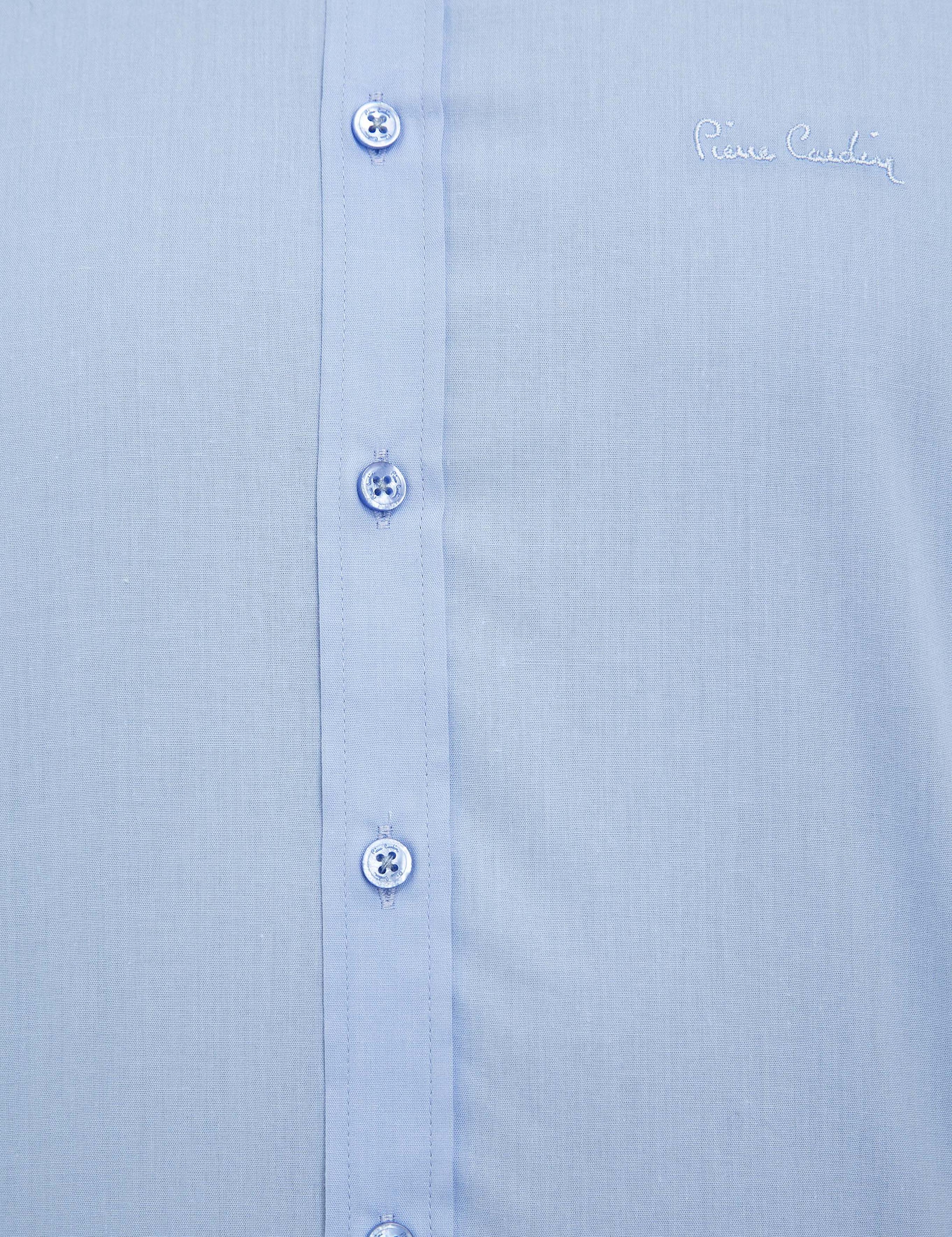 Mavi Slim Fit Uzun Kollu Klasik Gömlek