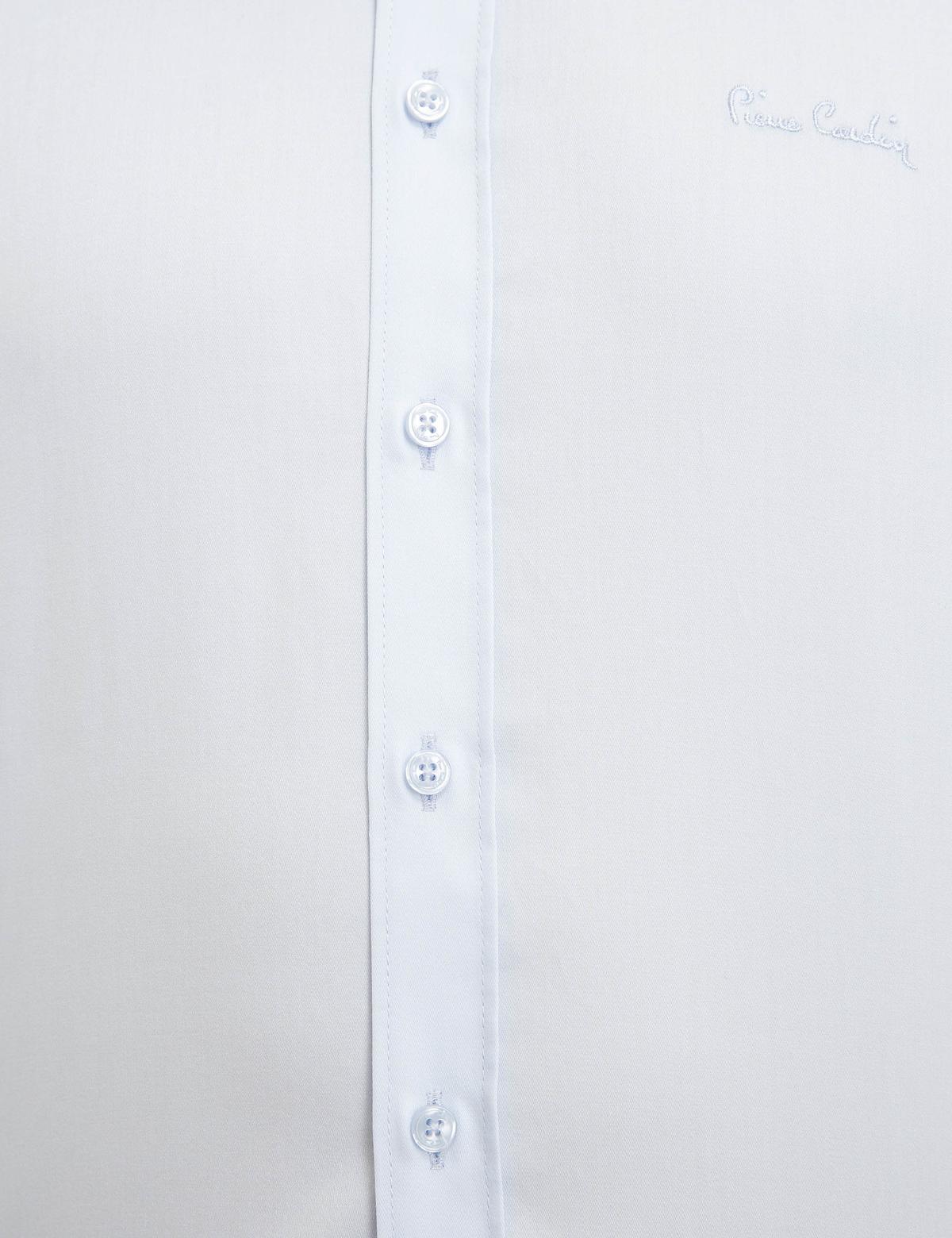 Açık Mavi Slim Fit Uzun Kollu Klasik Gömlek - 50207631006