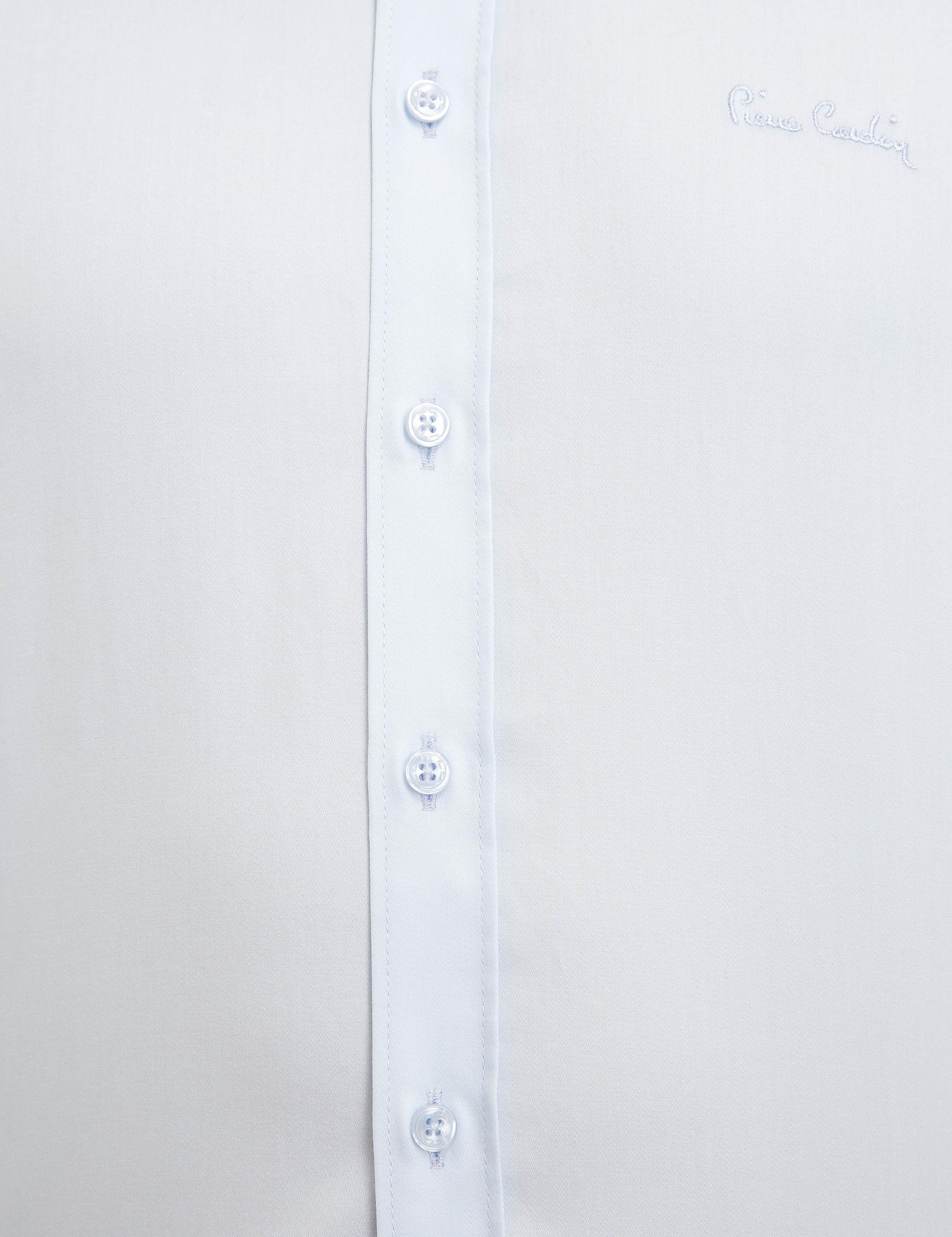 Açık Mavi Slim Fit Uzun Kollu Klasik Gömlek