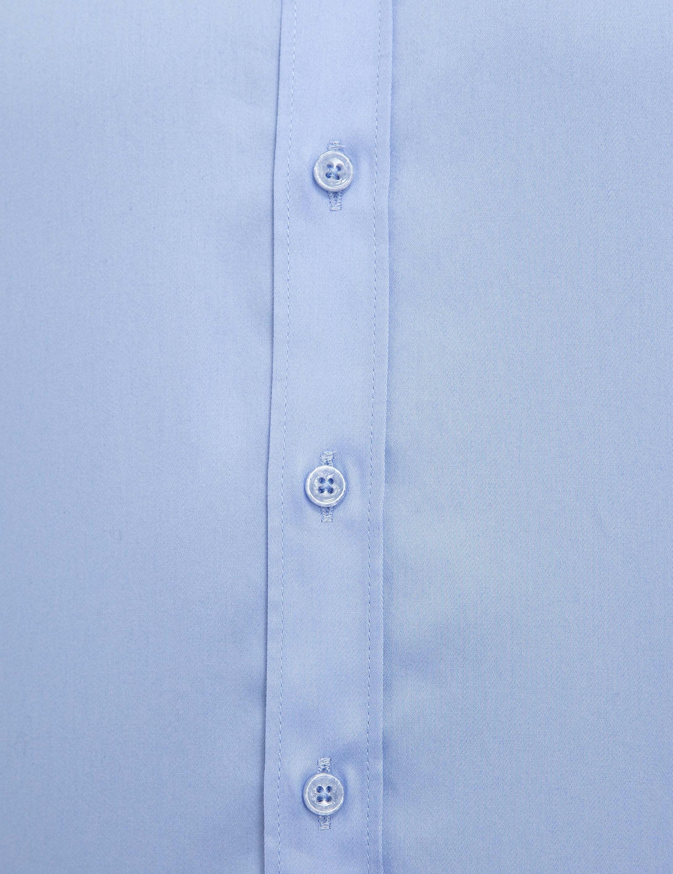 Koyu Mavi Slim Fit Uzun Kollu Klasik Gömlek