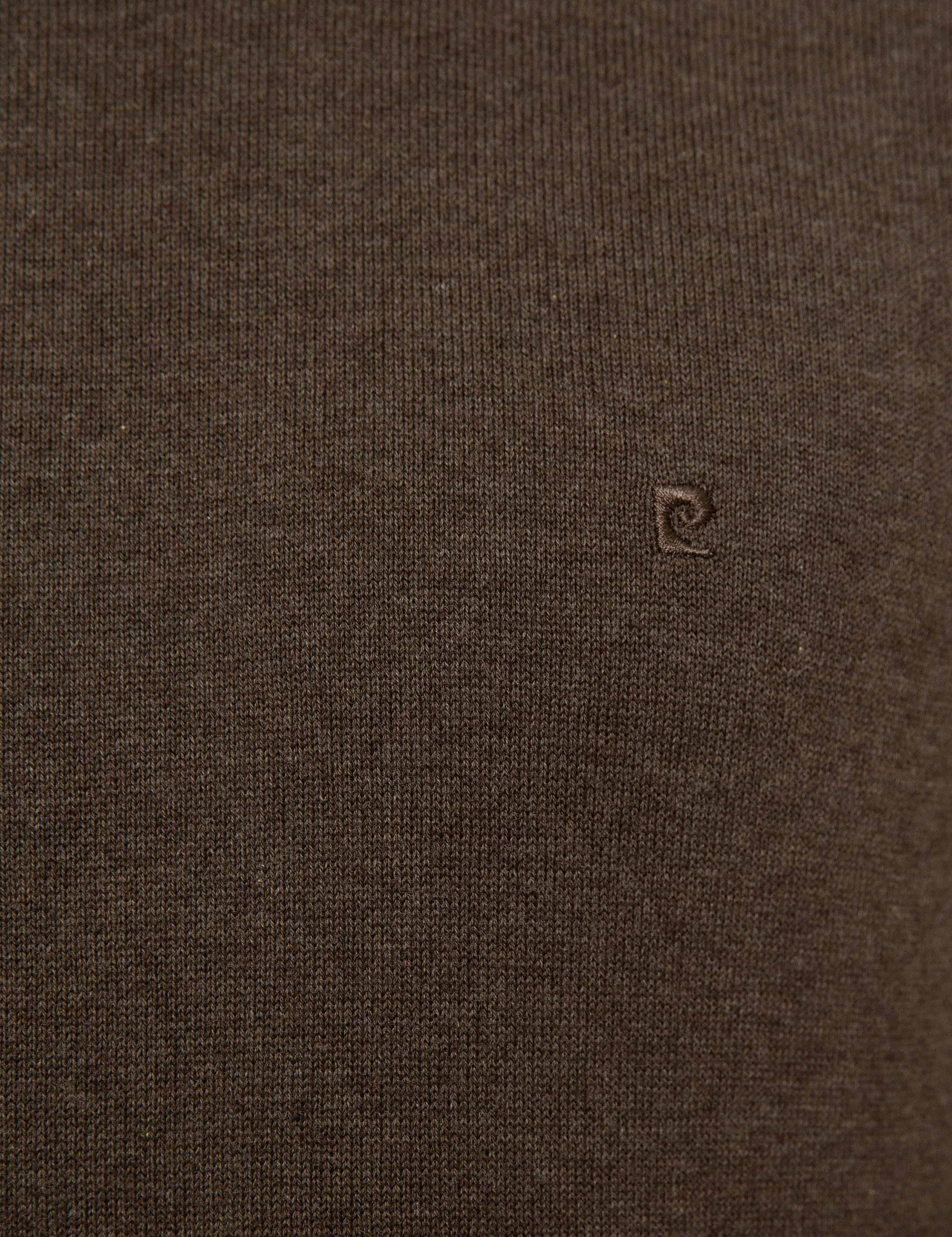Haki Melanj Slim Fit Tam Balıkçı Yaka Basic Triko Kazak - Image 6