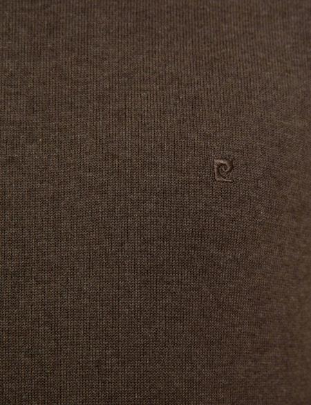 Haki Melanj Slim Fit Tam Balıkçı Yaka Basic Triko Kazak - 50207572048