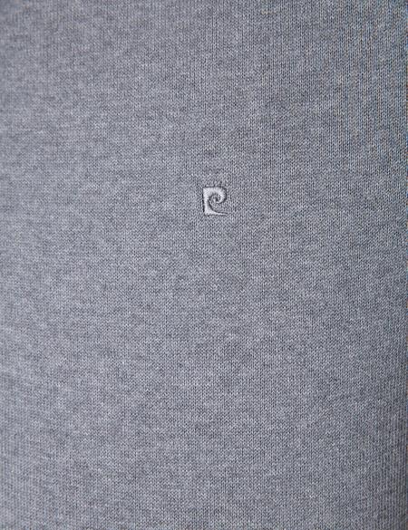 Gri Melanj Slim Fit Basic Kazak - 50207445163