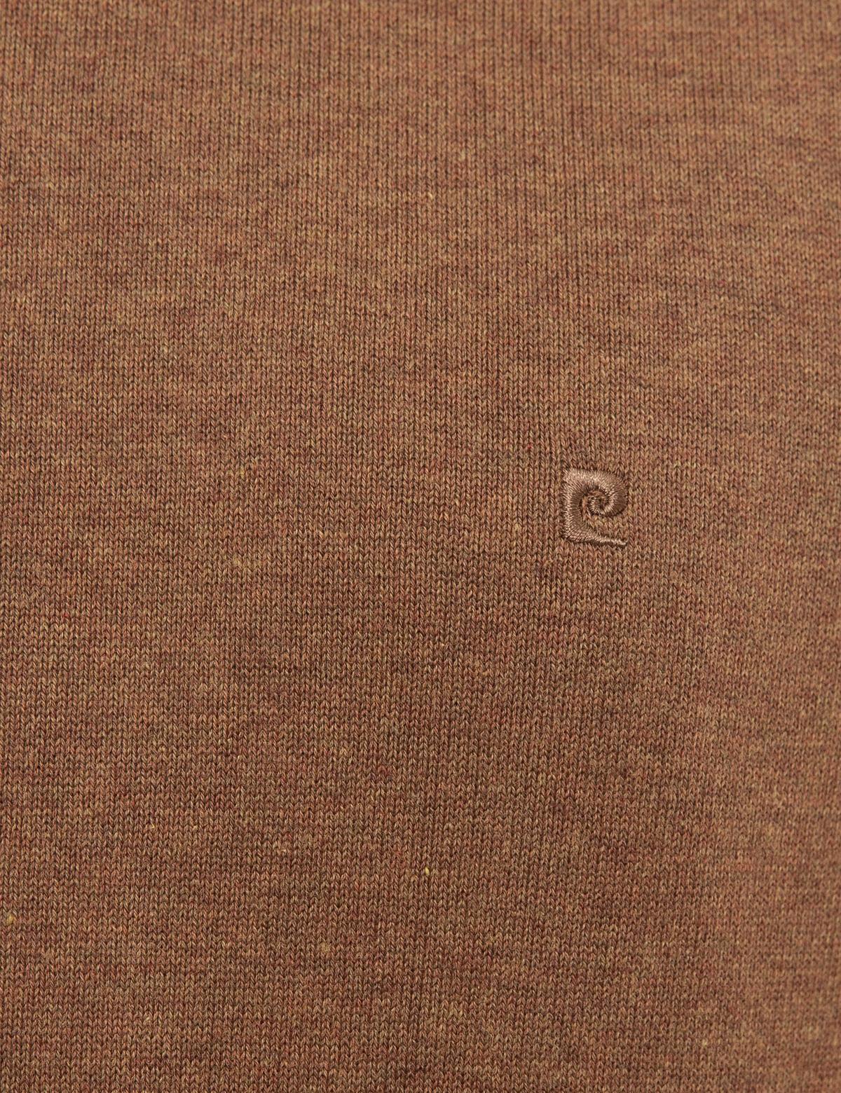 Taba Melanj Slim Fit Bisiklet Yaka Basic Triko Kazak - 50207445192