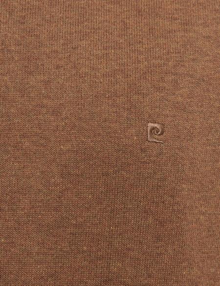 Taba Melanj Slim Fit Bisiklet Yaka Basic Triko Kazak - 50207445192