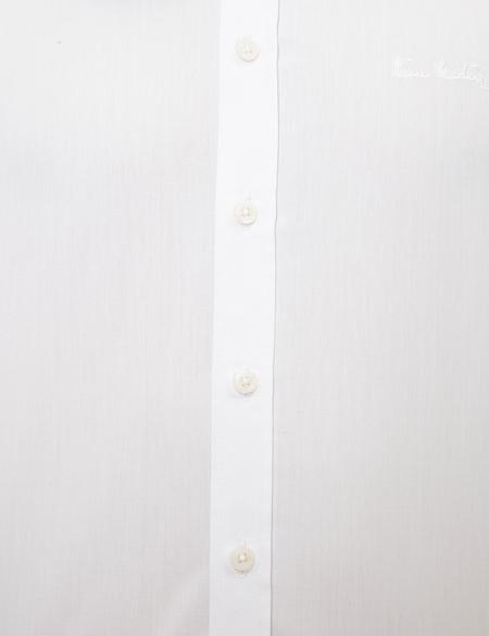 Beyaz Slim Fit Basic Gömlek - 50207626048