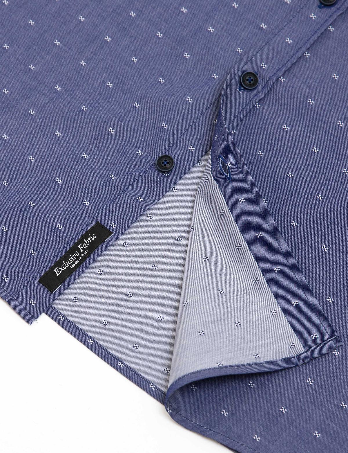 Lacivert Slim Fit Gömlek - 50186452001