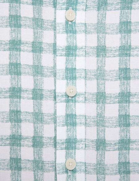 Yeşil Slim Fit Gömlek - 50187589017