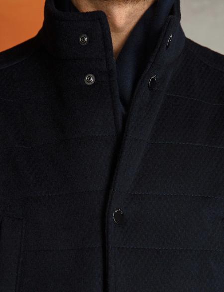 Lacivert Ex.Slim Fit Palto - 50196222004