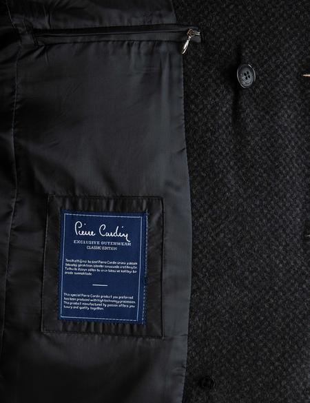 Füme Slim Fit Kaşe Kaban - 50198066015