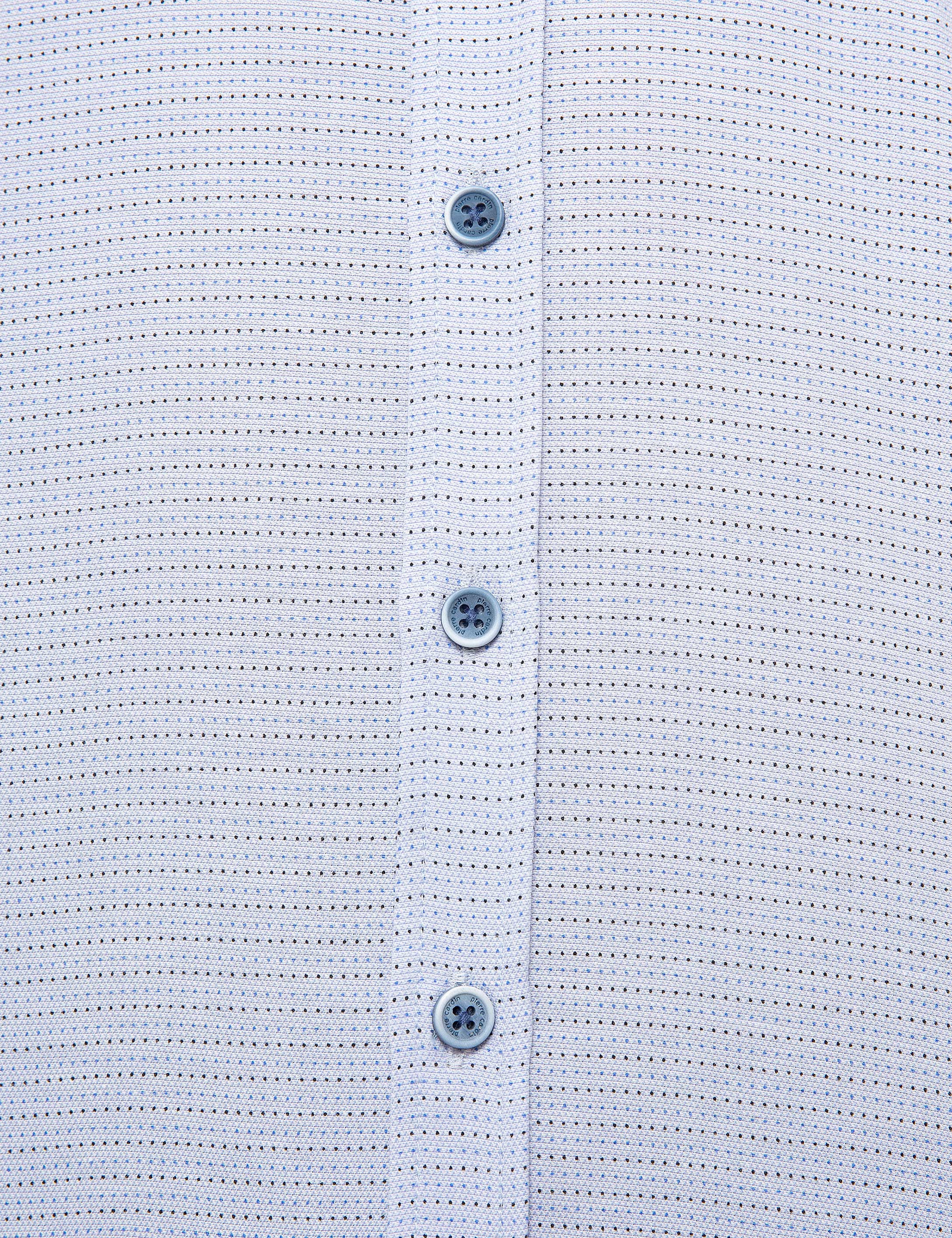 Açık Mavi Regular Fit Kısa Kollu Gömlek - Image 6