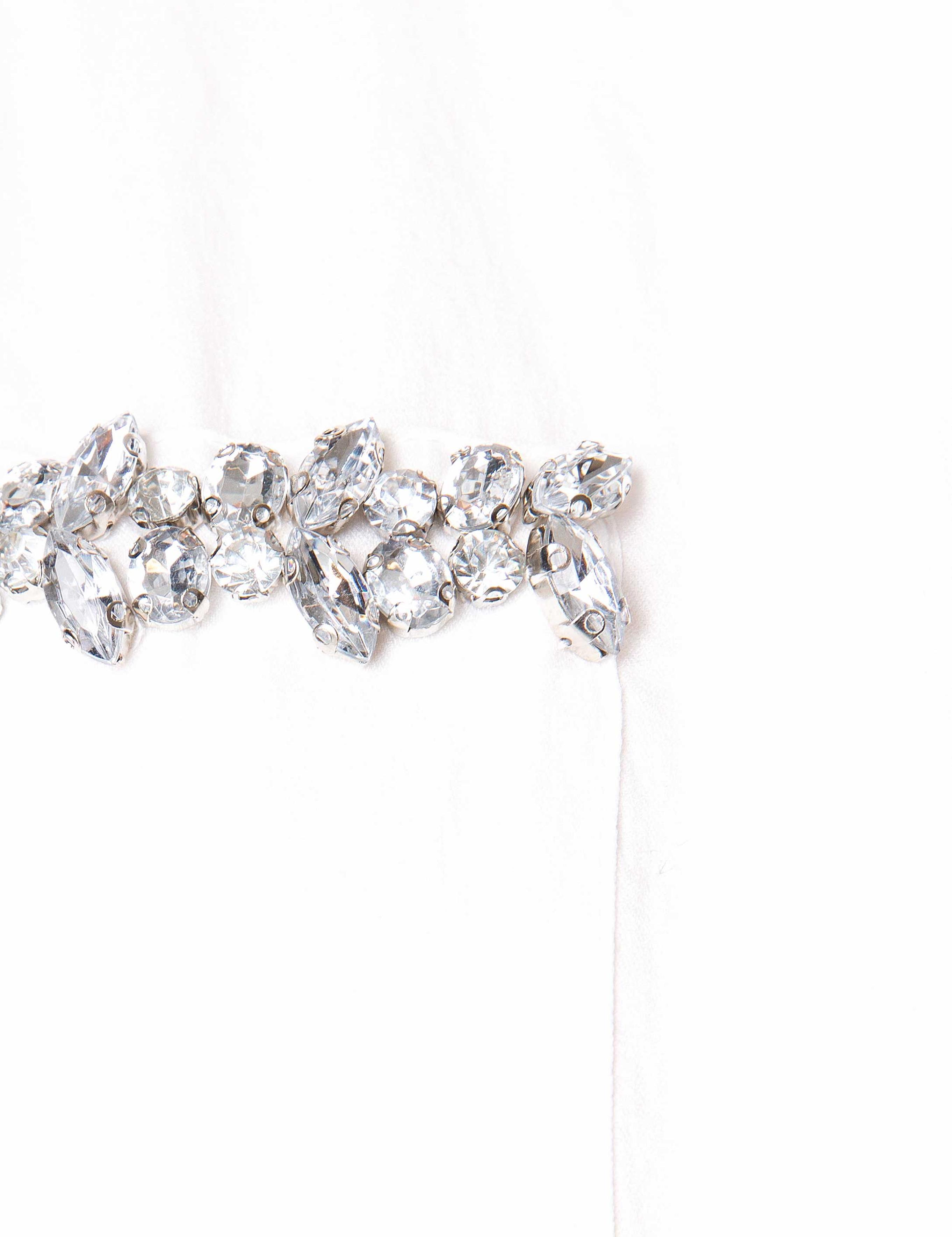 Ekru Uzun Kolsuz Gömlek