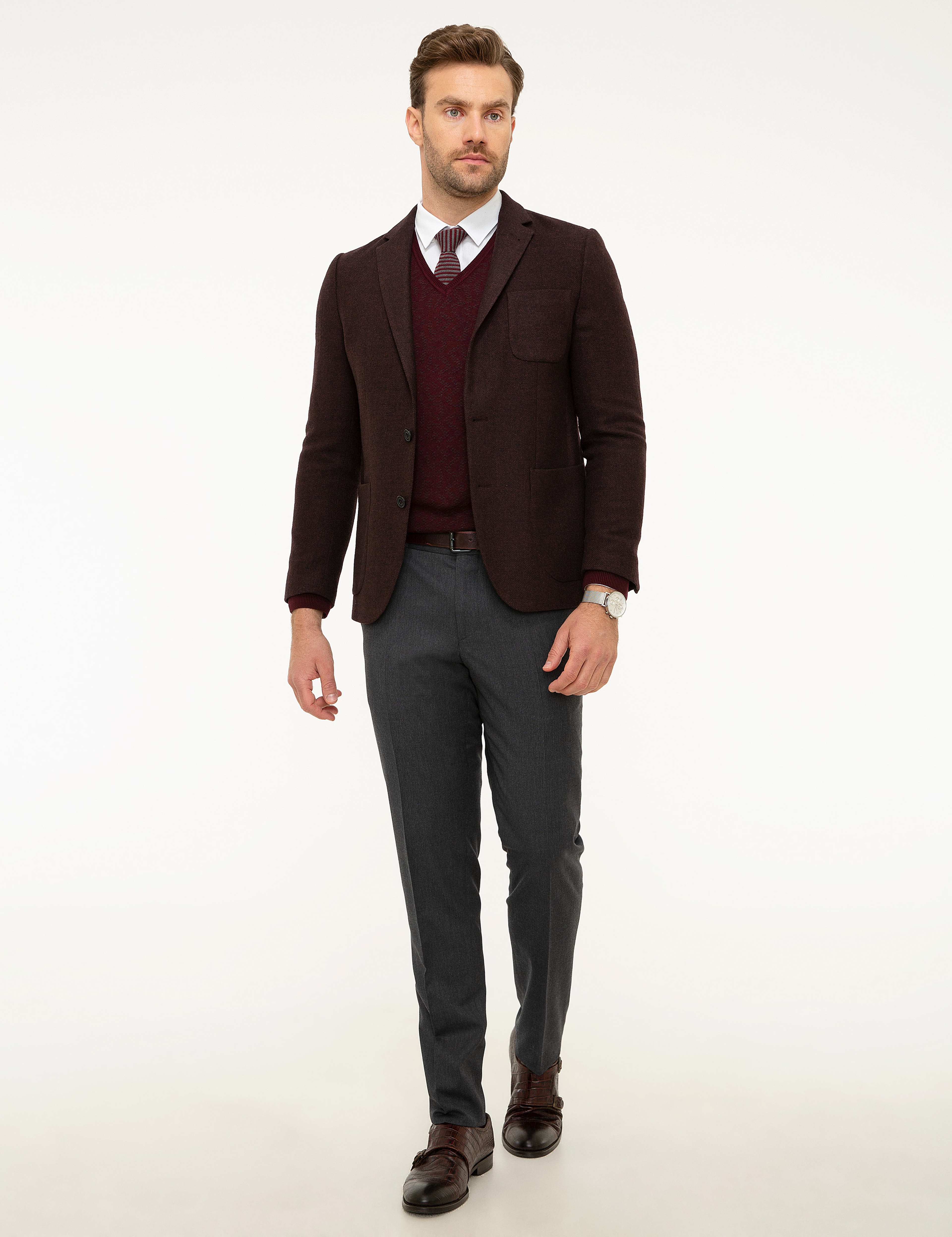 Bordo Ceket - Image 5