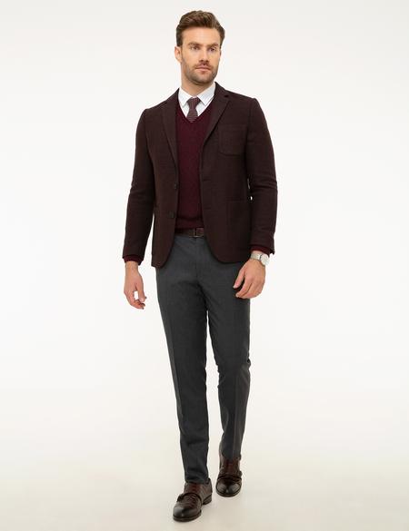 Bordo Ceket - 50194621104