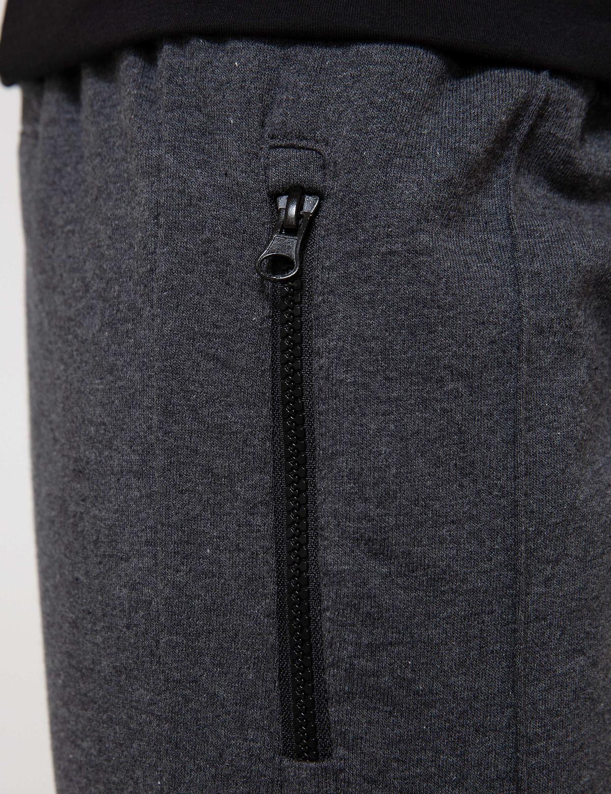 Antrasit Gri Melanj Standart Fit Eşofman Altı - 50200903001