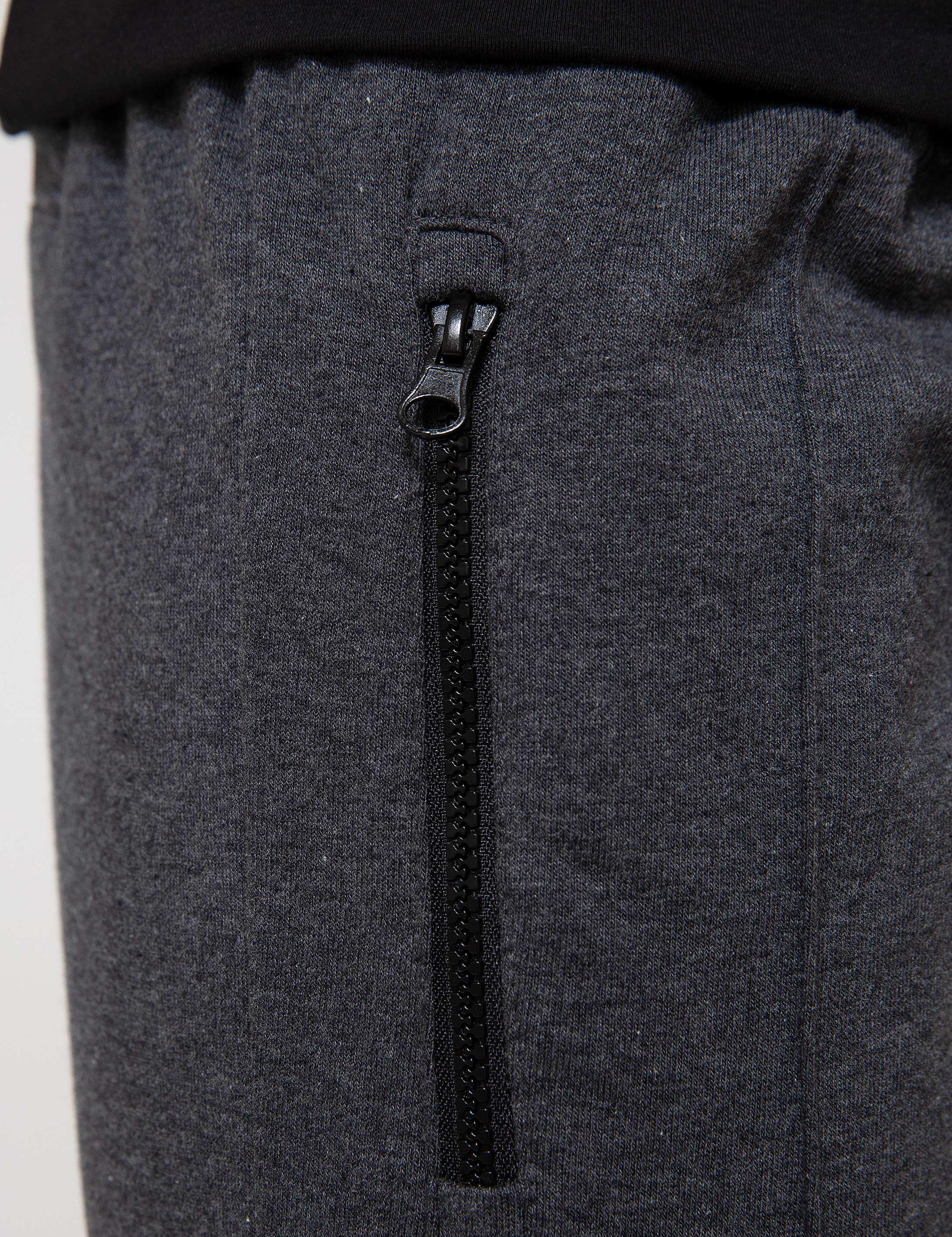 Antrasit Gri Melanj Standart Fit Eşofman Altı