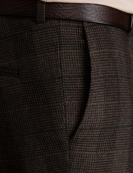 Kahverengi Slim Fit Pantolon - 50194513035