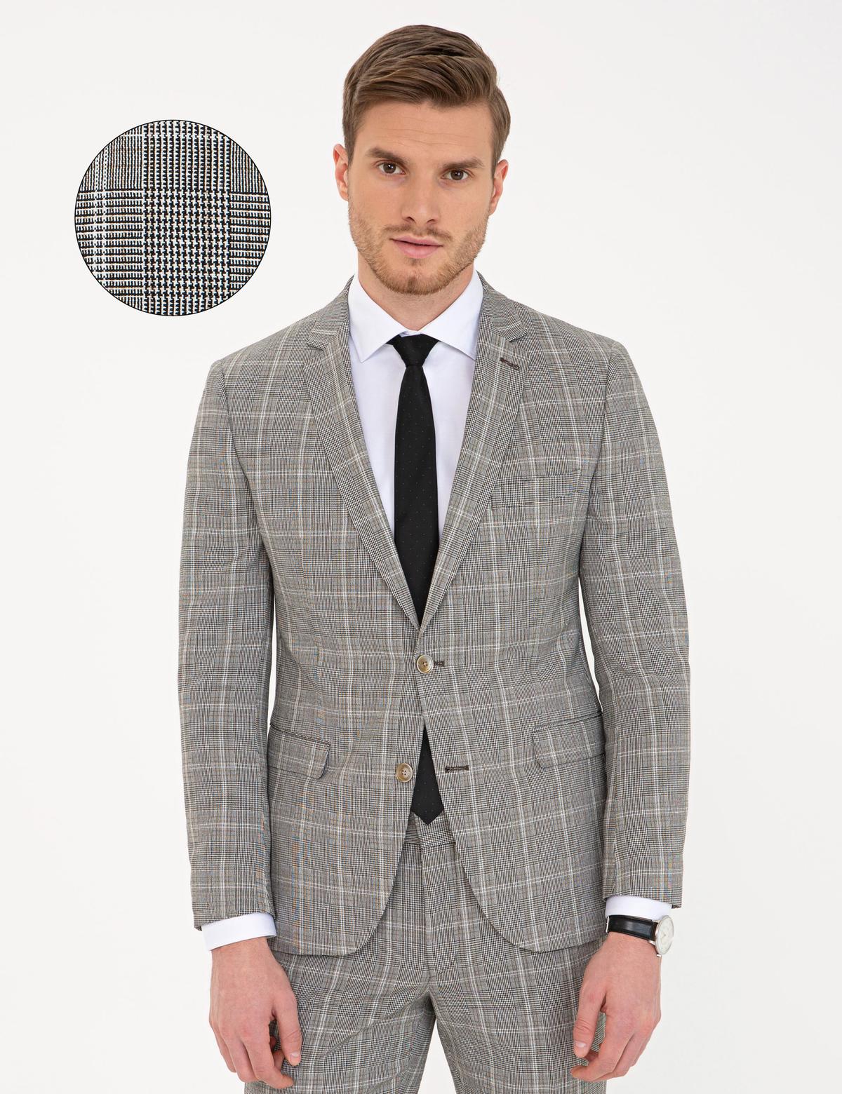 Siyah Ex. Slim Fit Ceket