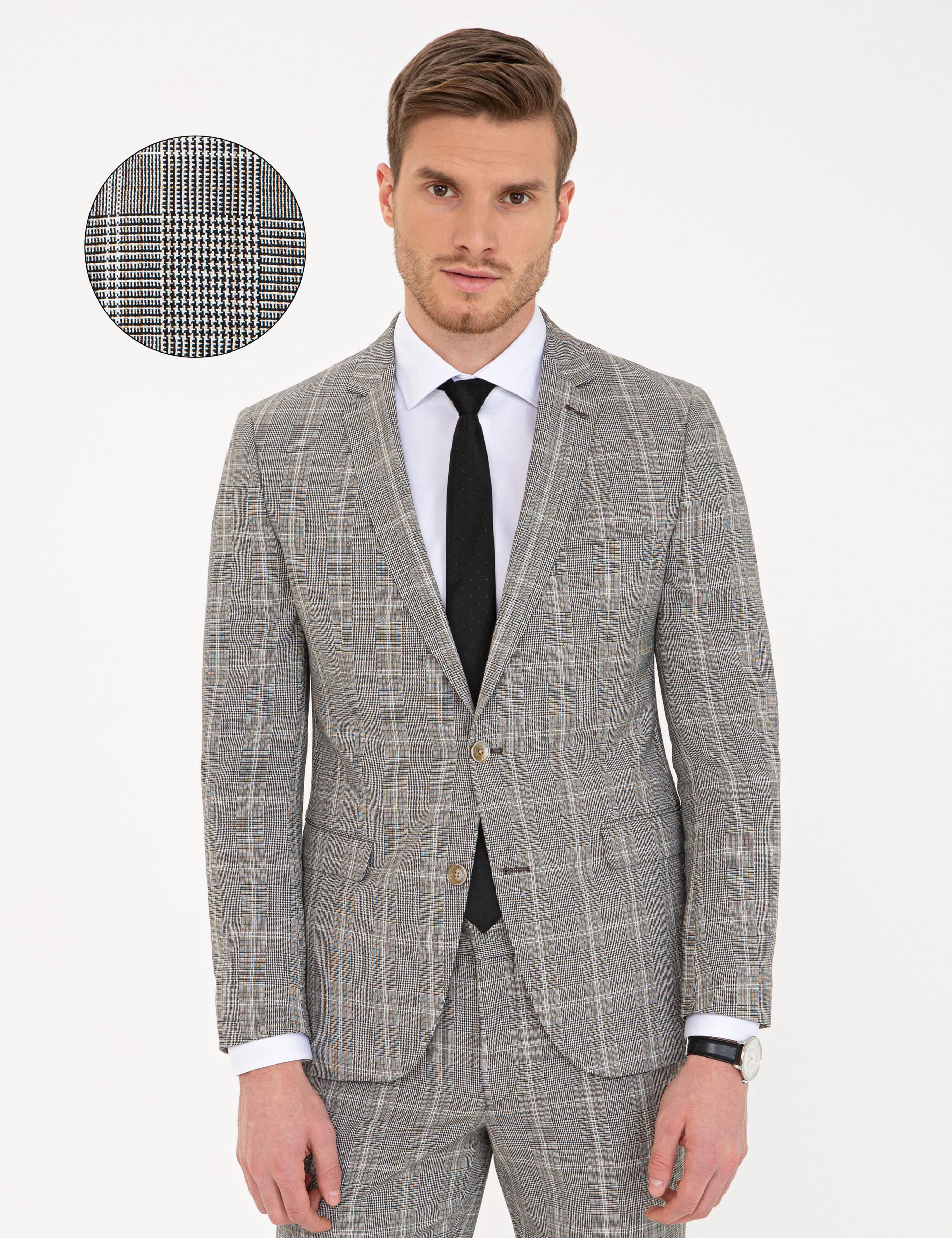 Siyah Ex. Slim Fit Ceket